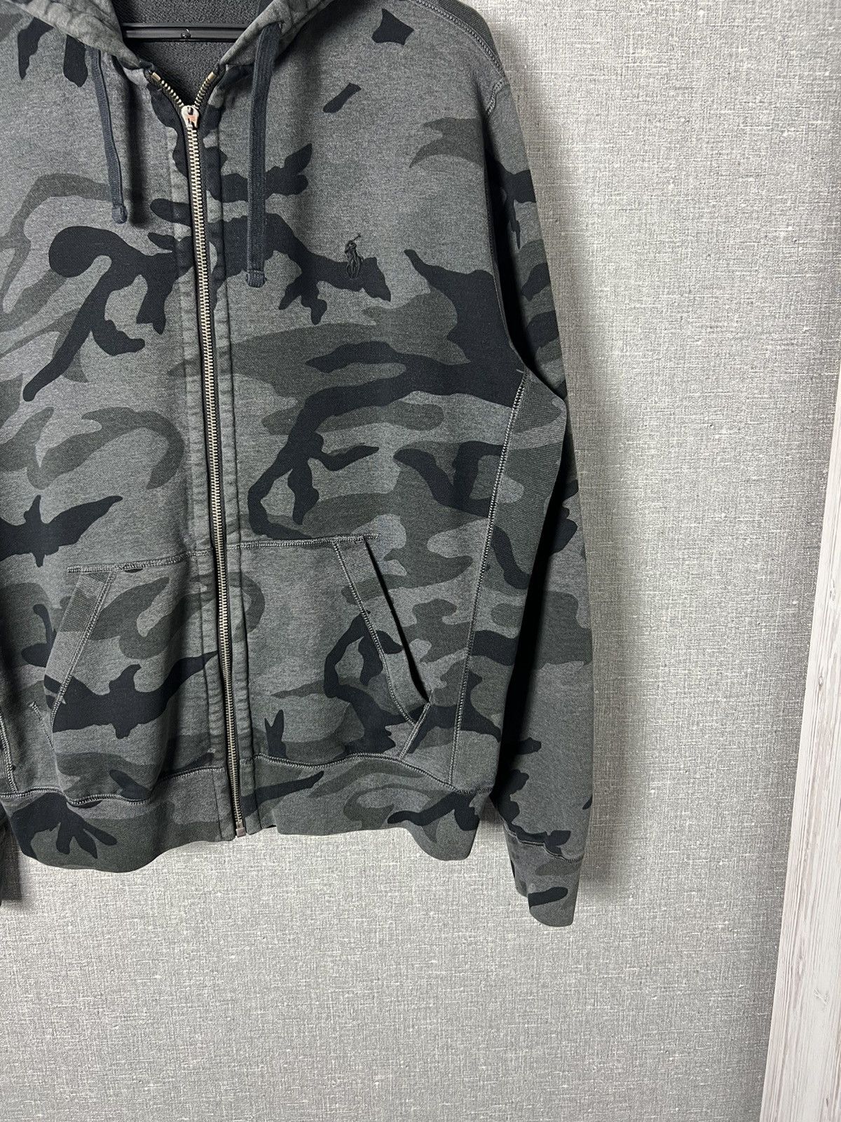 Polo Ralph Lauren Polo Ralph Lauren Camo Full Zip Hoodie Pony Logo Size US M / EU 48-50 / 2 - 5 Thumbnail