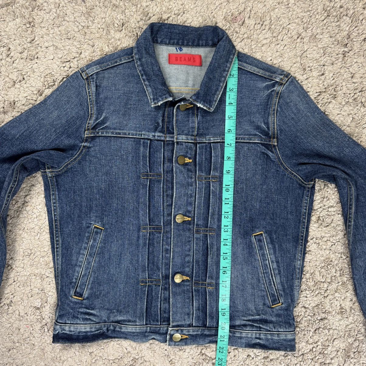 Japanese Brand Beams Red Card Denim Jacket Size M / US 6-8 / IT 42-44 - 12 Thumbnail