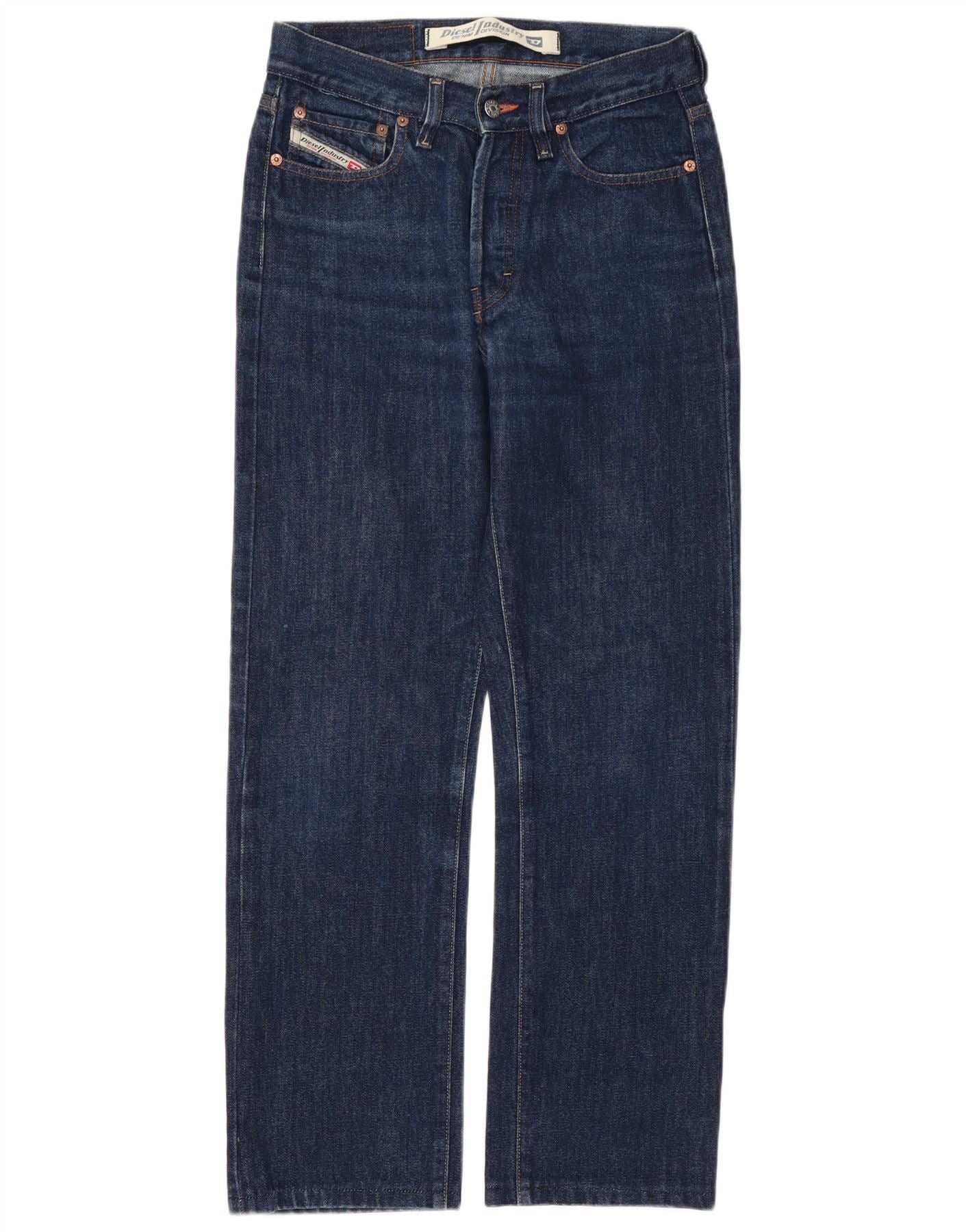 Diesel Mens Straight Jeans W28 L28 Navy Blue Cotton Size US 28 / EU 44 - 1 Thumbnail