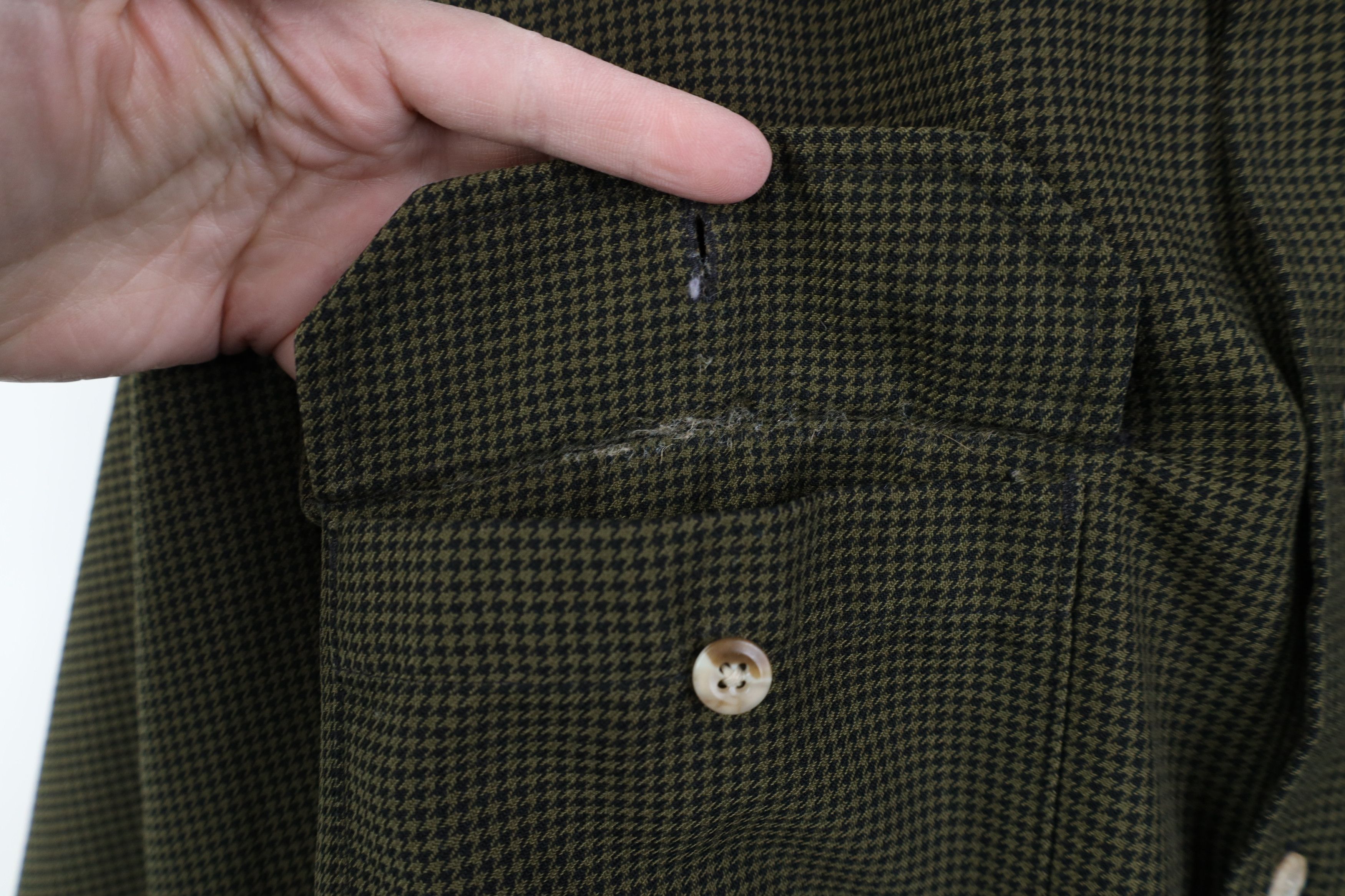 Cabelas Vintage 90s Cabelas Houndstooth Collared Button Shirt Size US XL / EU 56 / 4 - 5 Thumbnail