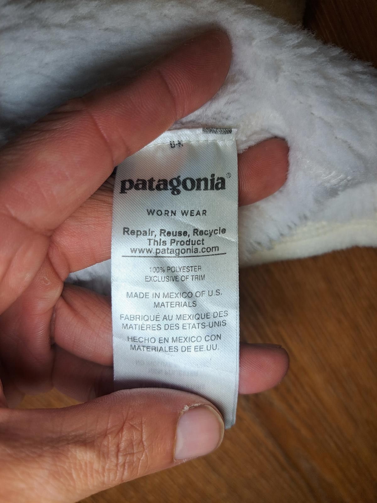 Patagonia Patagonia Snap T Pullover Jacket Womens Small White Polartec Size S / US 4 / IT 40 - 5 Thumbnail