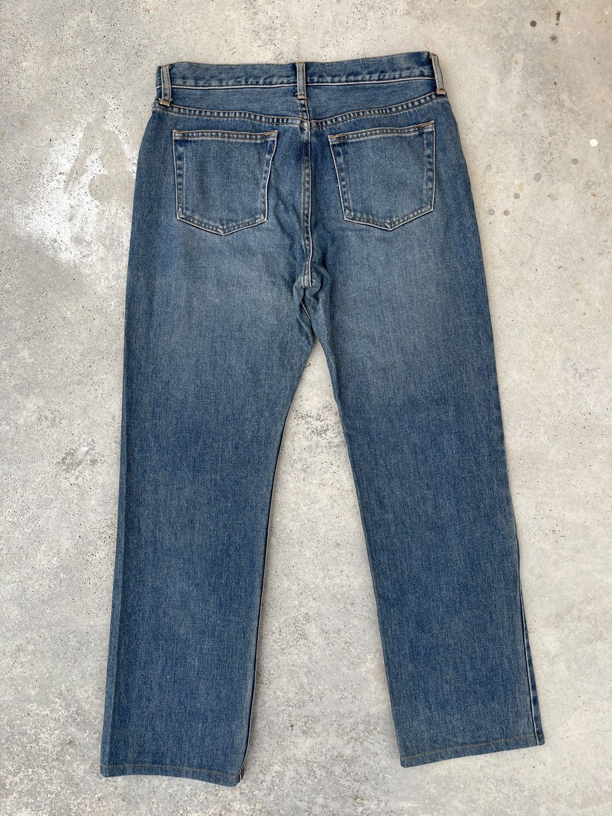Uniqlo × Vintage Vintage Uniqlo Faded Blue Denim Jeans Size US 32 / EU 48 - 3 Thumbnail