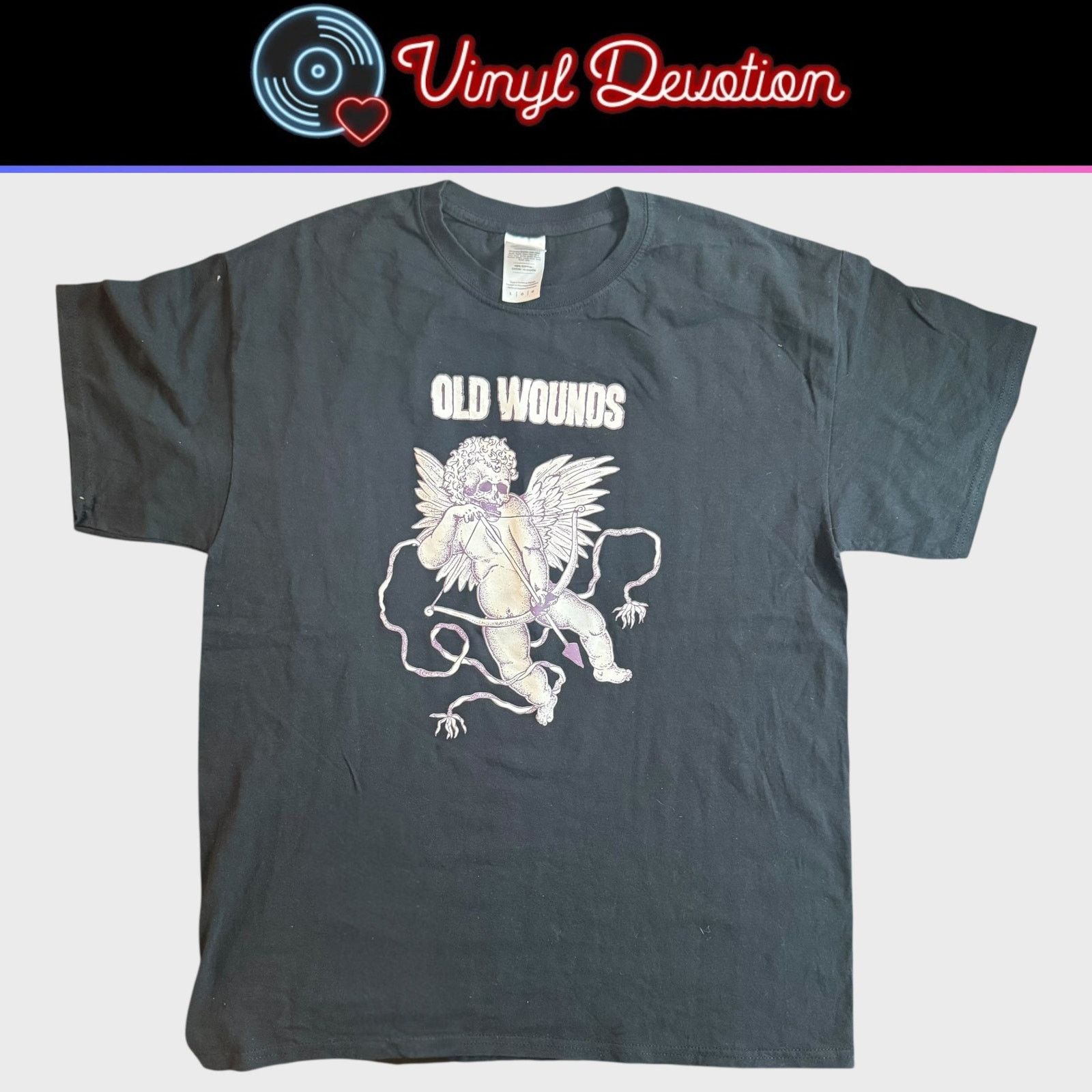 Band Tees Old Wounds Band Cherub Of Death T-Shirt Size L Sex Cross Size US L / EU 52-54 / 3 - 1 Thumbnail