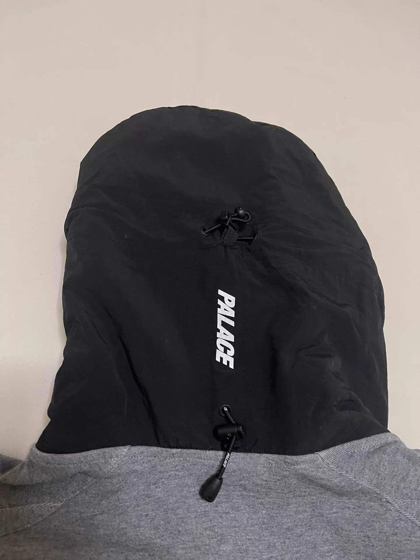 Palace Palace P Tech Black Gray Color Blocked Hoodie New XL Size US XL / EU 56 / 4 - 4 Thumbnail