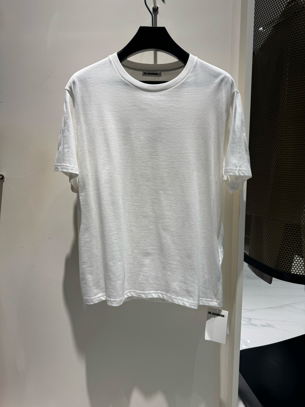 Jil Sander NWT Crew Neck T-Shirt - WHITE, XL Size US XL / EU 56 / 4 - 1 Thumbnail