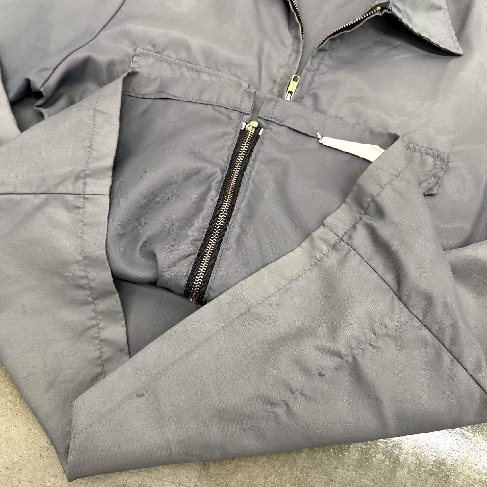 Brooksfield VINTAGE Brookfield Uniforms Jacket Lightweight Zip Up Nylon Distressed Short M Size US 31 - 5 Thumbnail