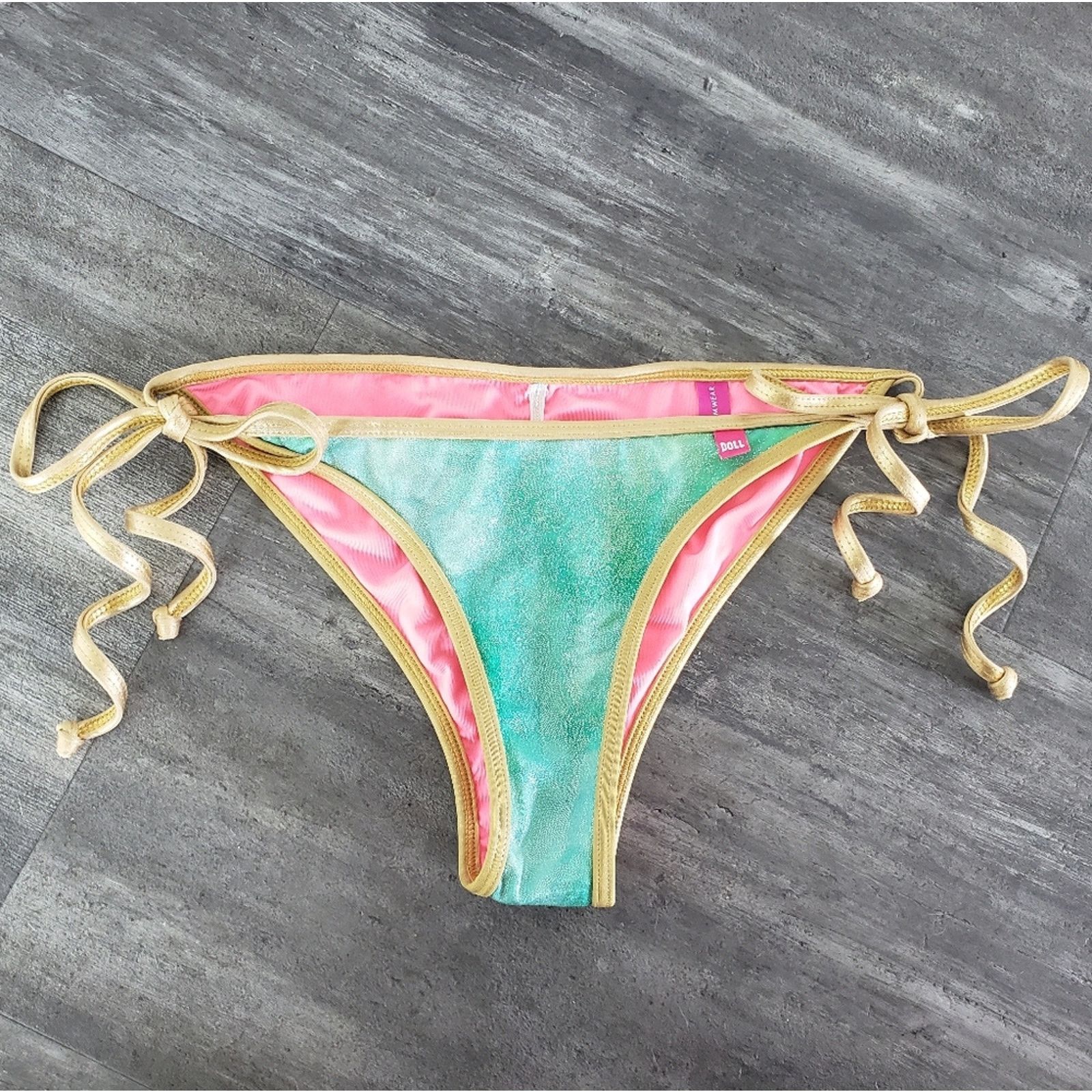 Other Multicolored Gold | DOLL | Bikini Set Size ONE SIZE - 4 Thumbnail