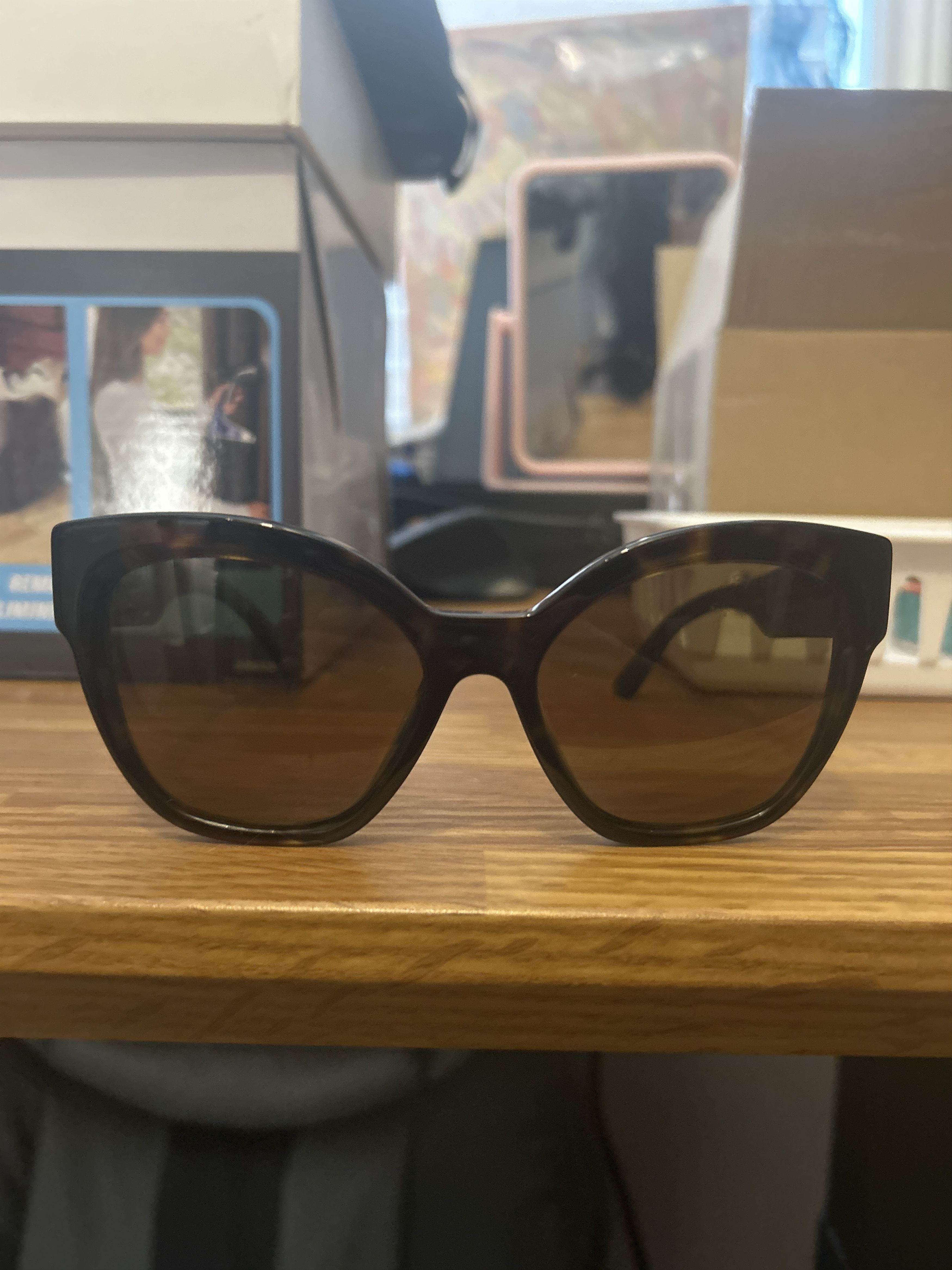 Prada Prada Tortoise Shell Oversized sunglasses - New Size ONE SIZE - 1 Thumbnail