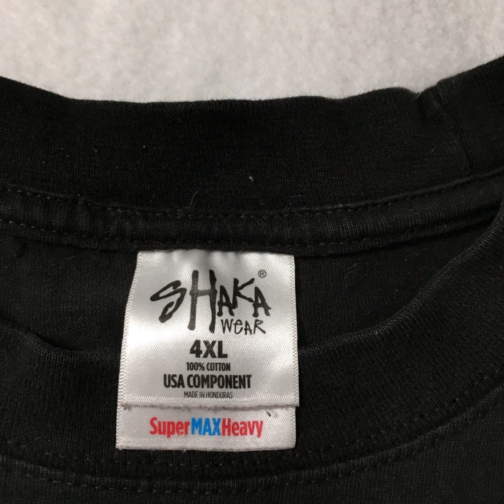 Vintage Shaka Wear Cookies Shirt Mens 4XL Black Graphic Logo Streetwear Tee T-Shirt 4XL Size US XXL / EU 58 / 5 - 3 Thumbnail
