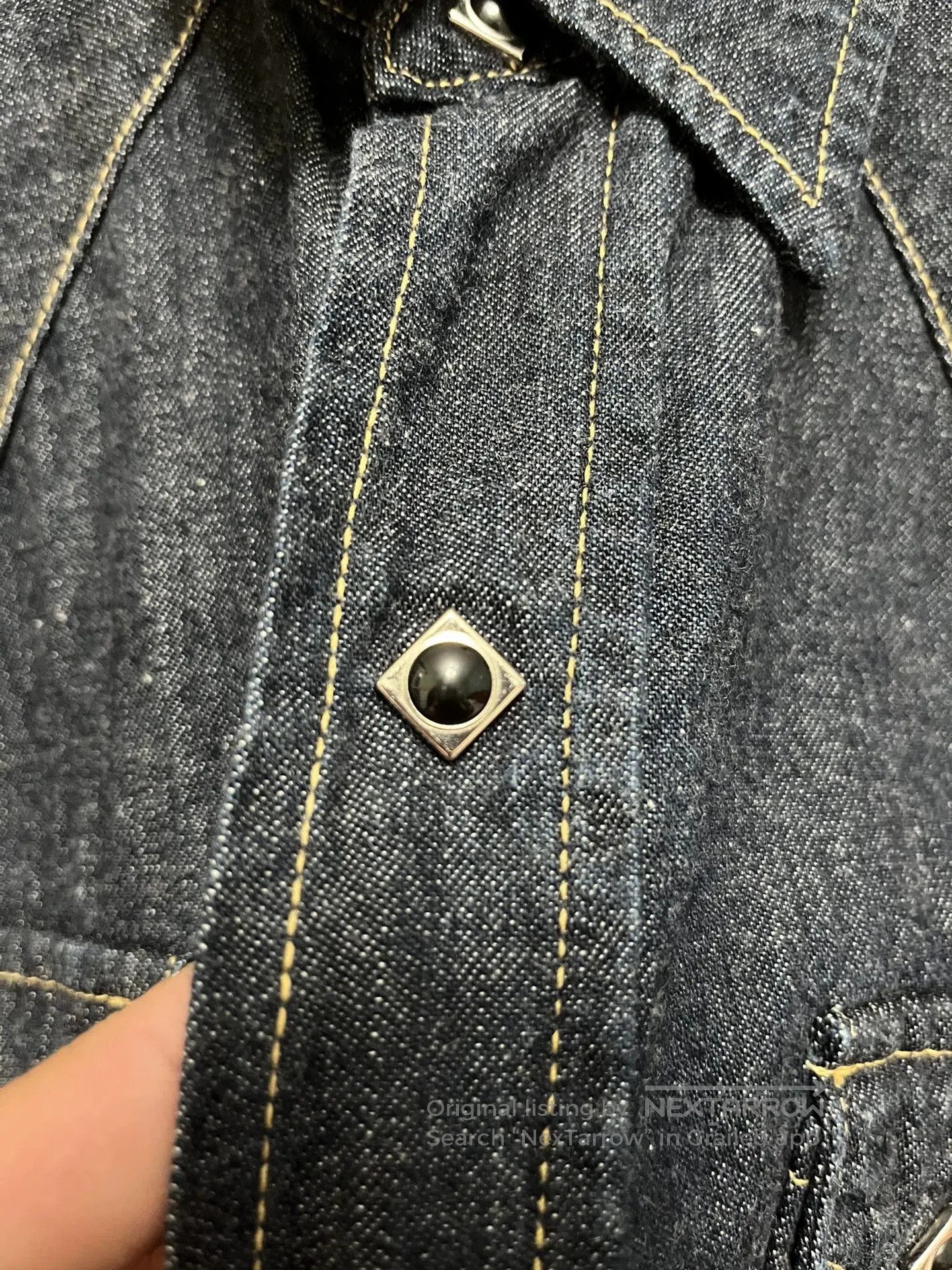 The Real McCoy's REAL McCOY'S Short Sleeve Denim Shirt. Size US M / EU 48-50 / 2 - 5 Thumbnail