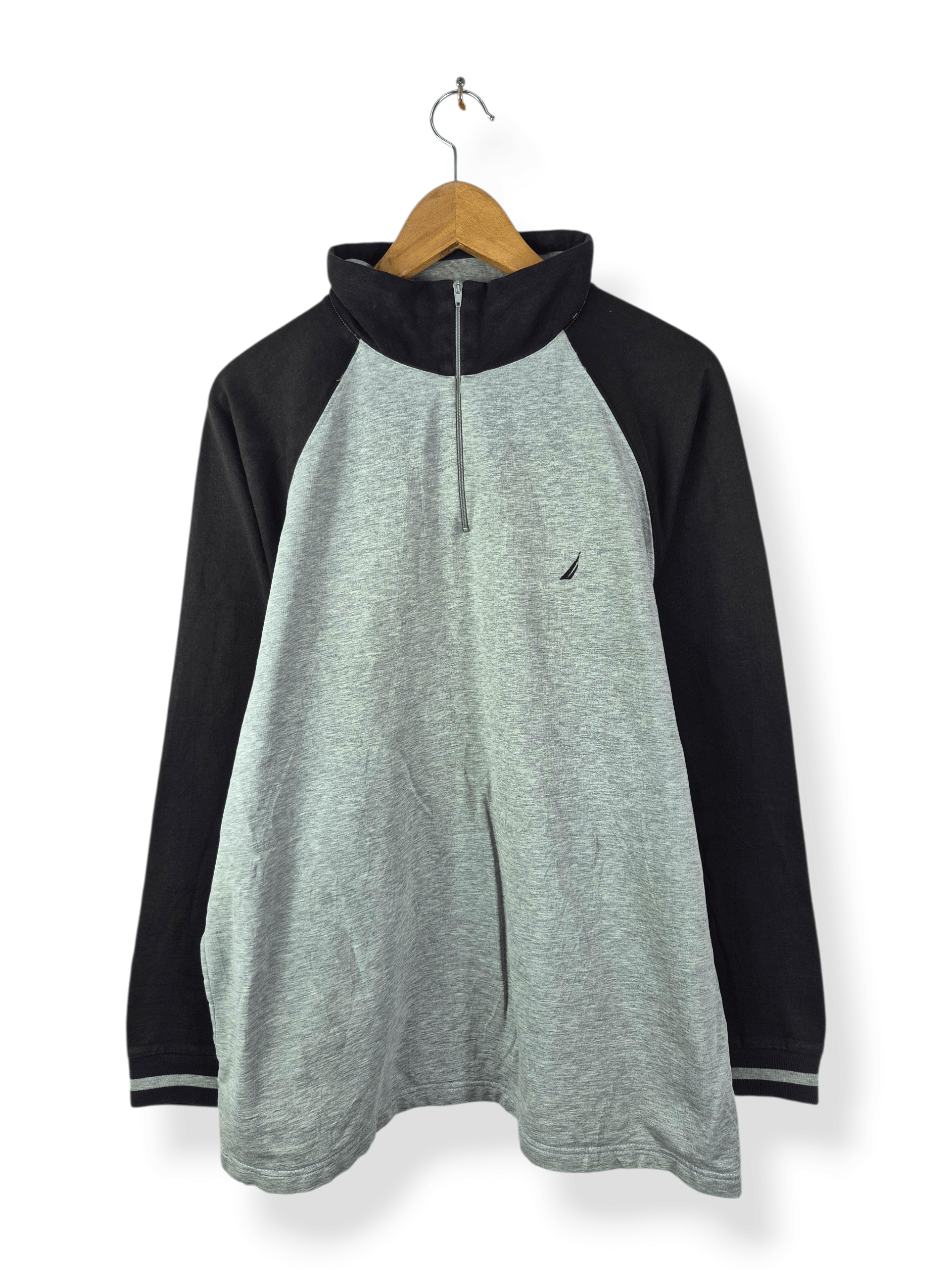 Nautica 🔥 Nautica Half Zipper Sweater Classic Logo Size US L / EU 52-54 / 3 - 1 Thumbnail