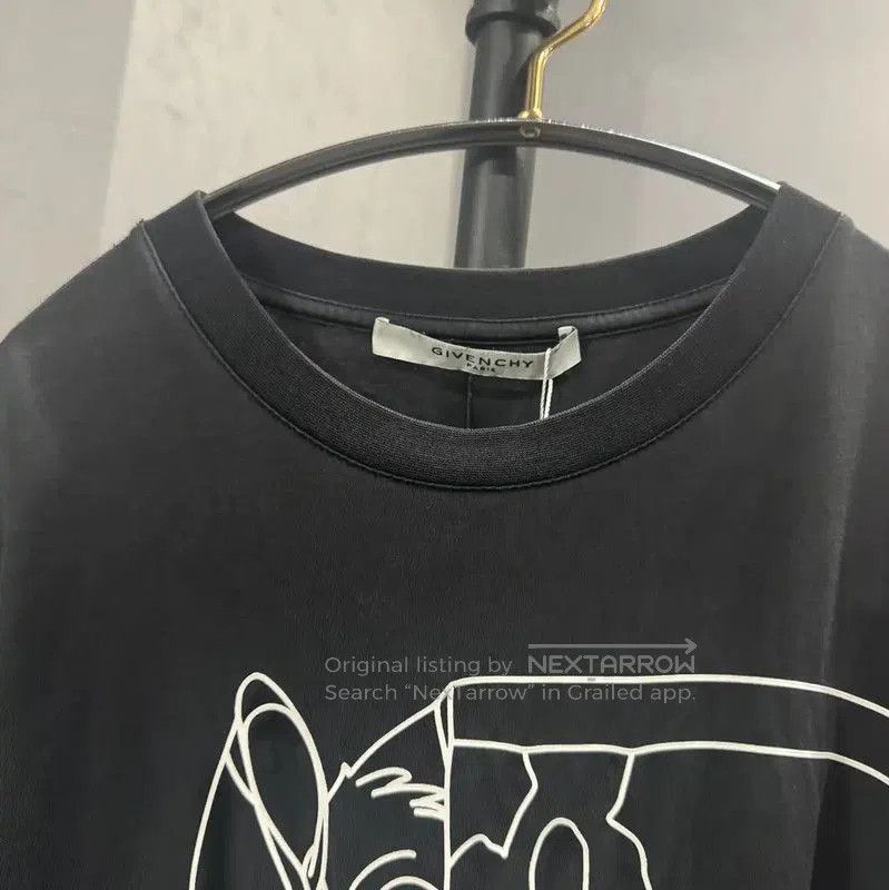 Givenchy Givenchy Black Cotton Women's T-Shirt . Size XS / US 0-2 / IT 36-38 - 4 Thumbnail