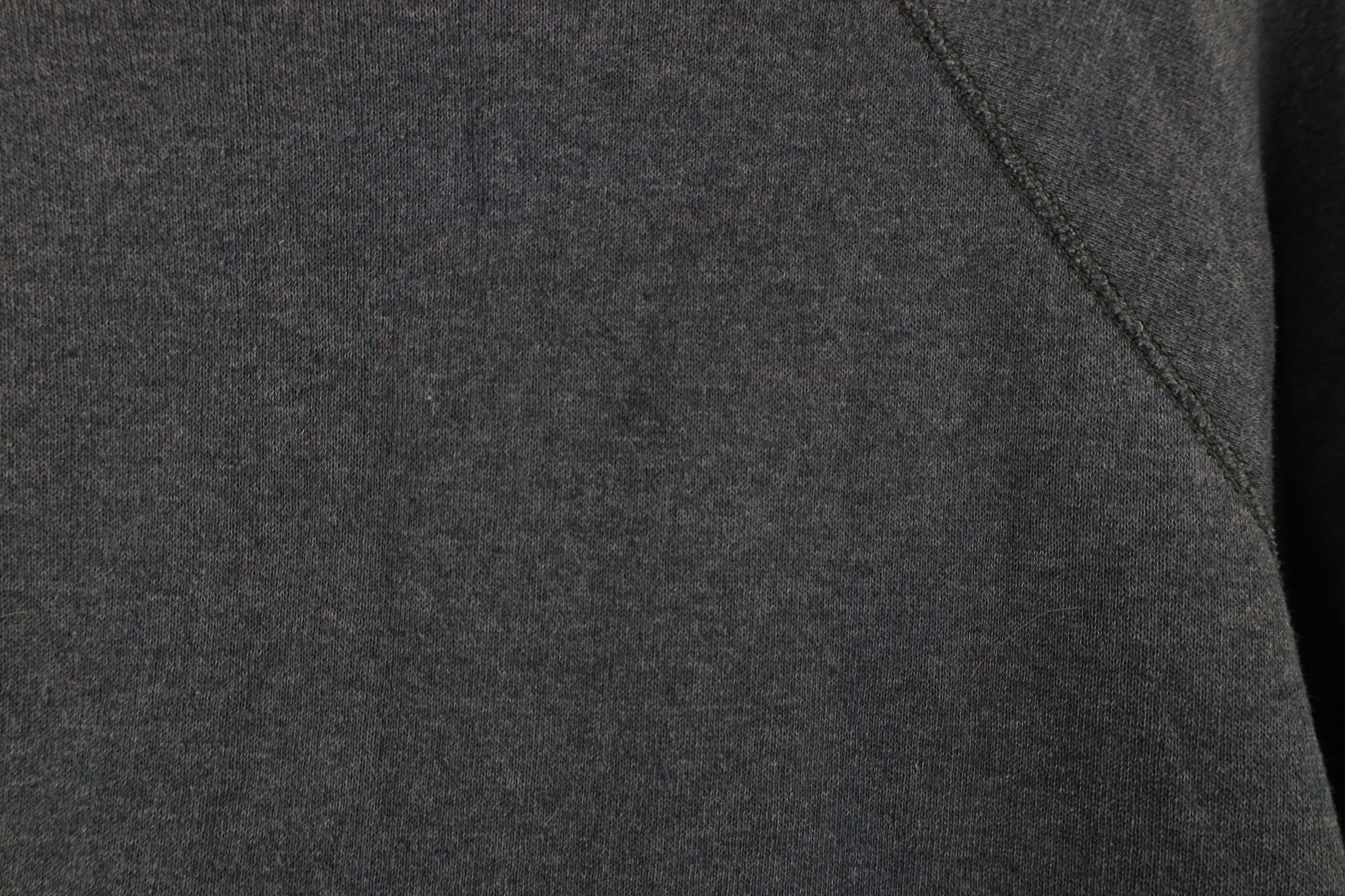 Vintage Vintage 70s 80s Streetwear Blank Raglan Sweatshirt Gray USA Size L / US 10 / IT 46 - 6 Thumbnail