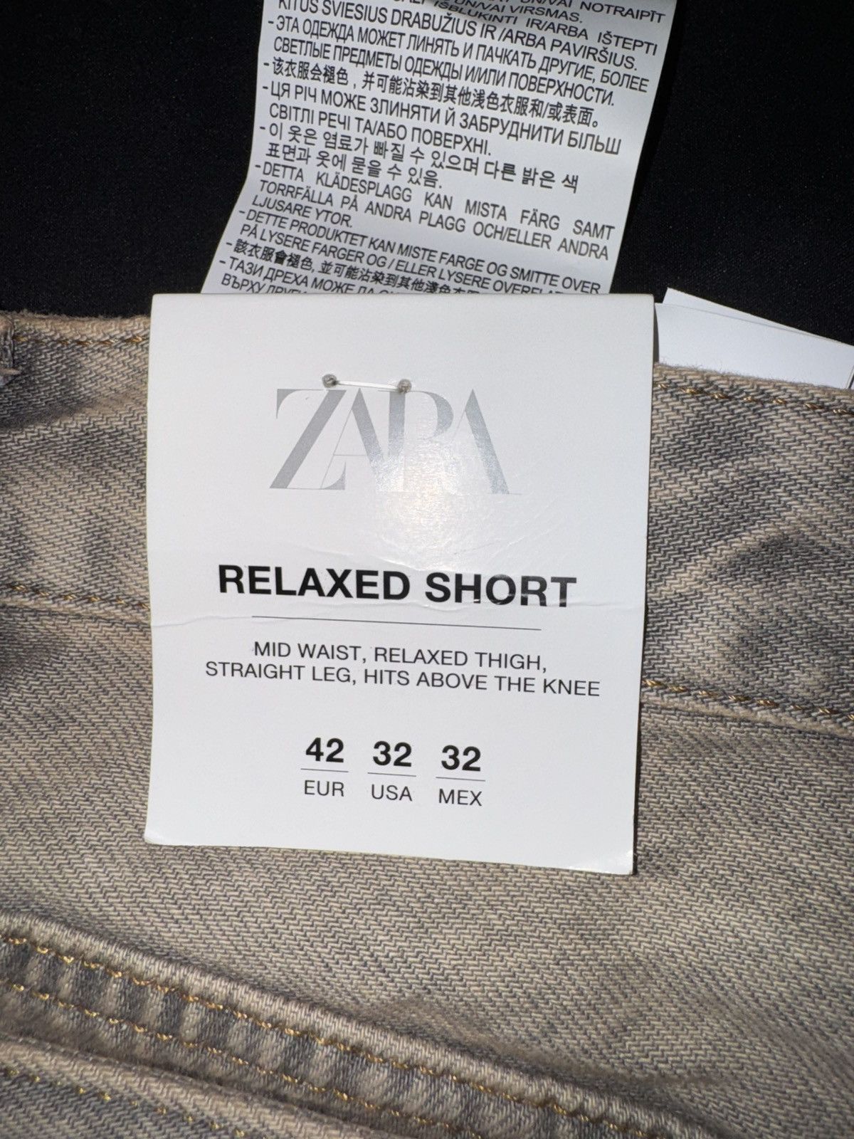 Zara Zara Jean Shorts Size US 32 / EU 48 - 3 Thumbnail
