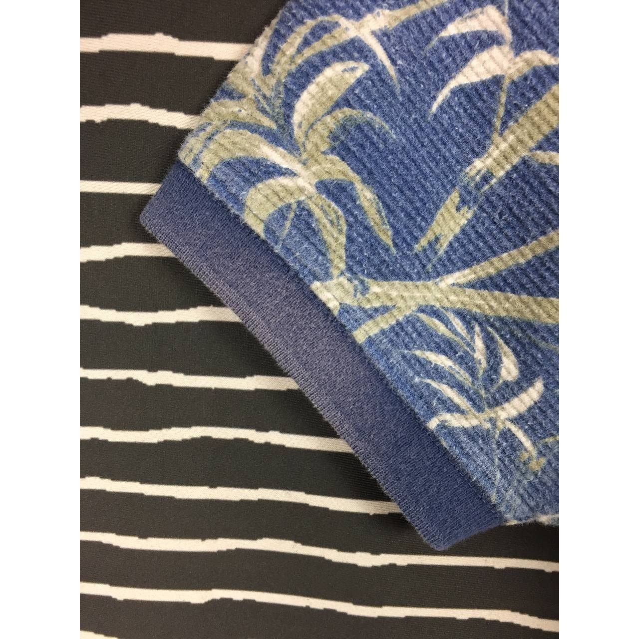 Ocean Pacific × Vintage Vtg 90s OP Ocean Pacific Bamboo Leaves AOP Polo Tee Size US M / EU 48-50 / 2 - 7 Thumbnail