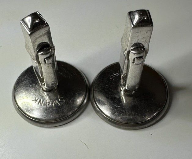Sankuanz Lot Of Swank Vintage Mother Of Pearl Tuxedo Set & Tie clip Size ONE SIZE - 9 Thumbnail