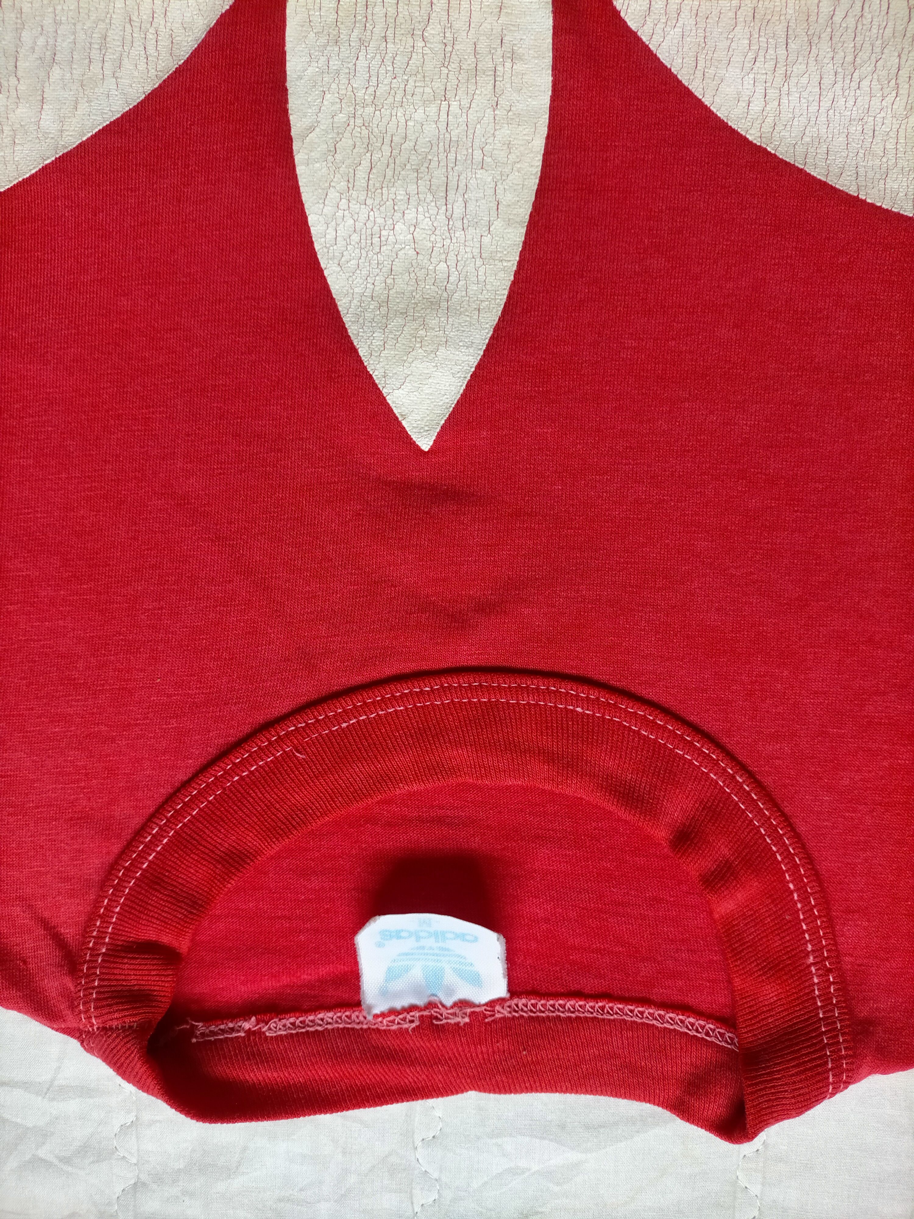 Adidas Vintage 80s adidas trefoil single stich tee Size US M / EU 48-50 / 2 - 8 Thumbnail