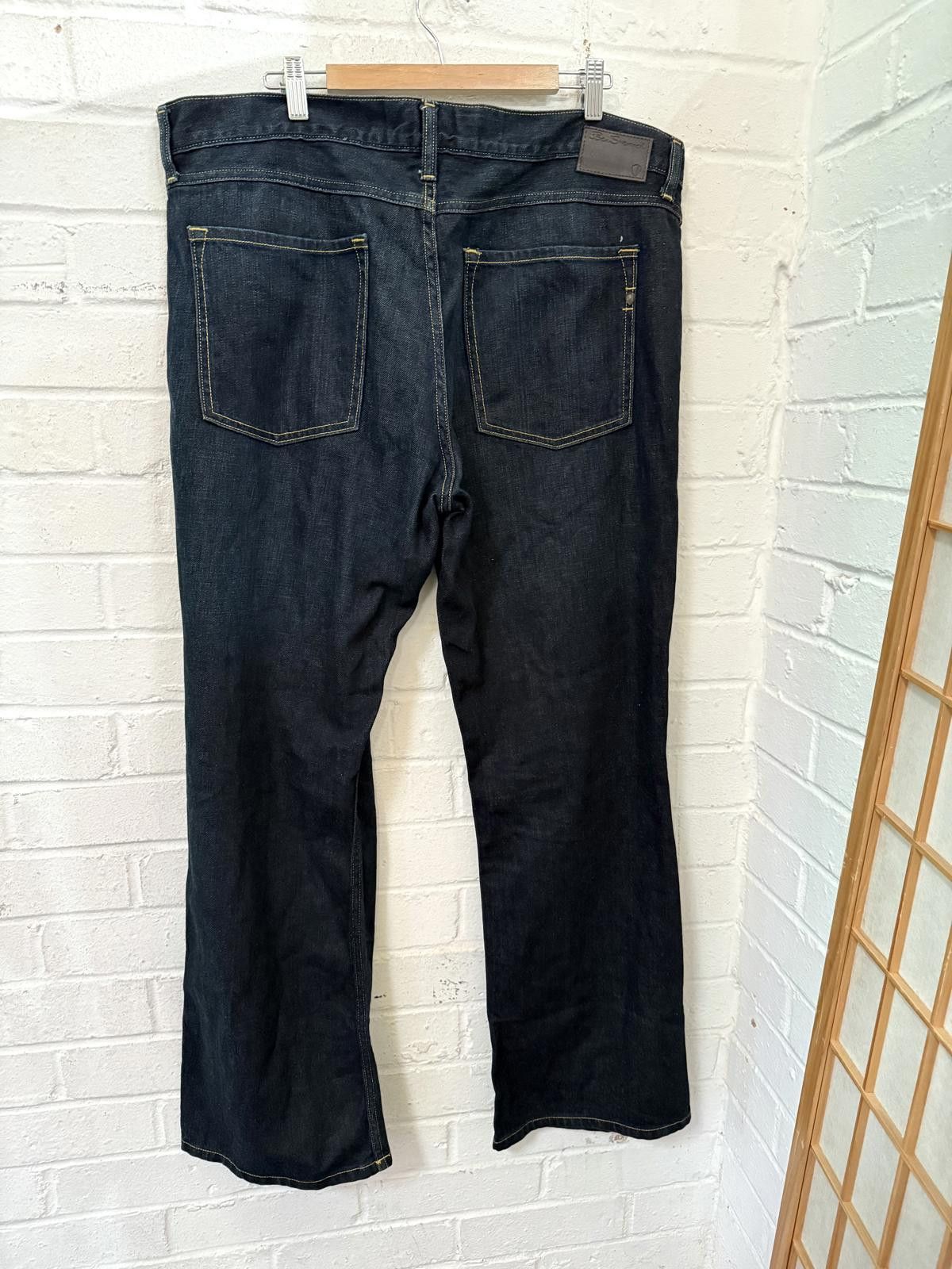 Unknown London Men's Dark Blue Denim Jeans Size US 30 / EU 46 - 2 Thumbnail