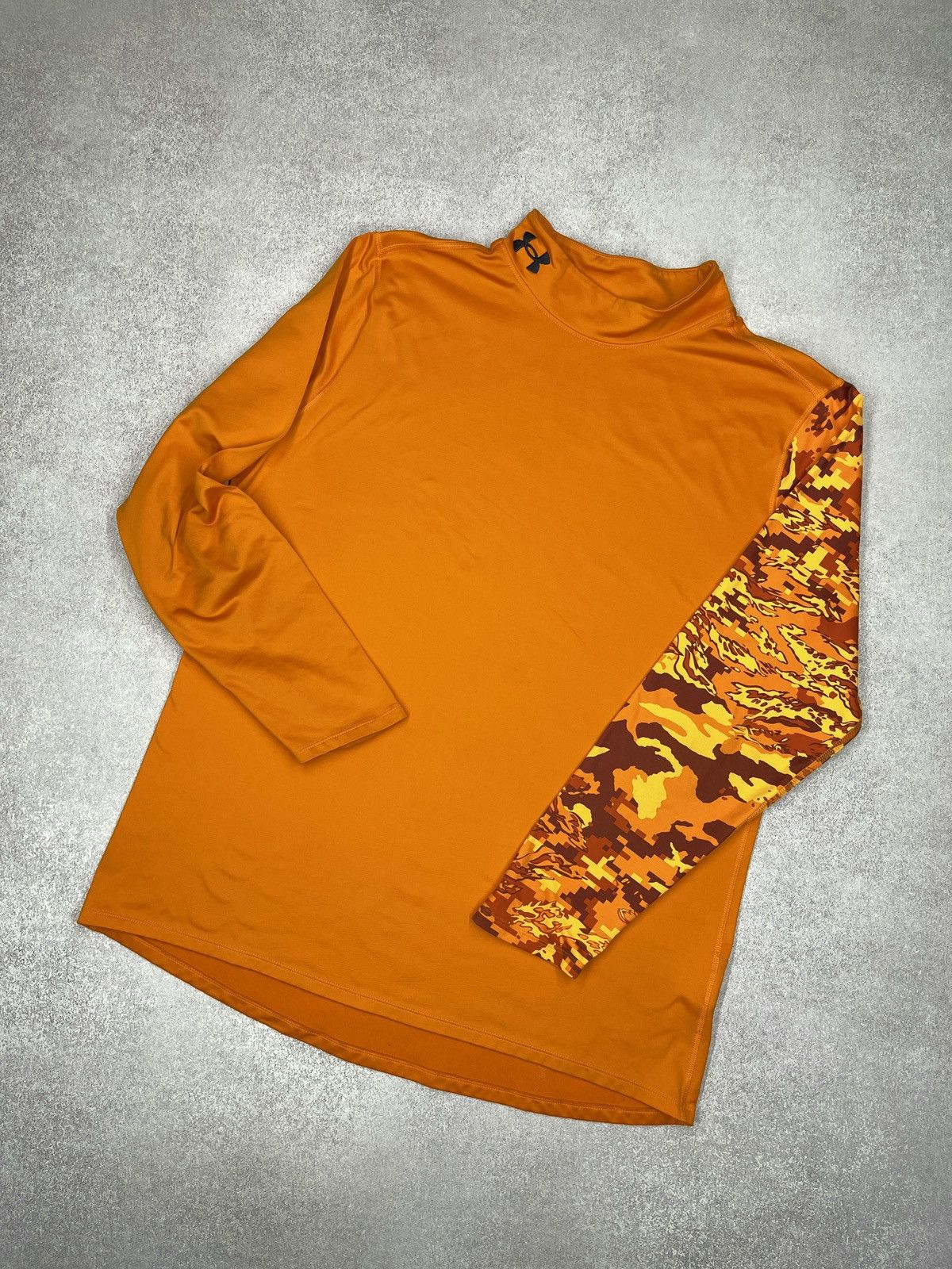 Under Armour Mens Under Armour Cold Gear Printed Mock Longsleeve Size US XXL / EU 58 / 5 - 1 Thumbnail