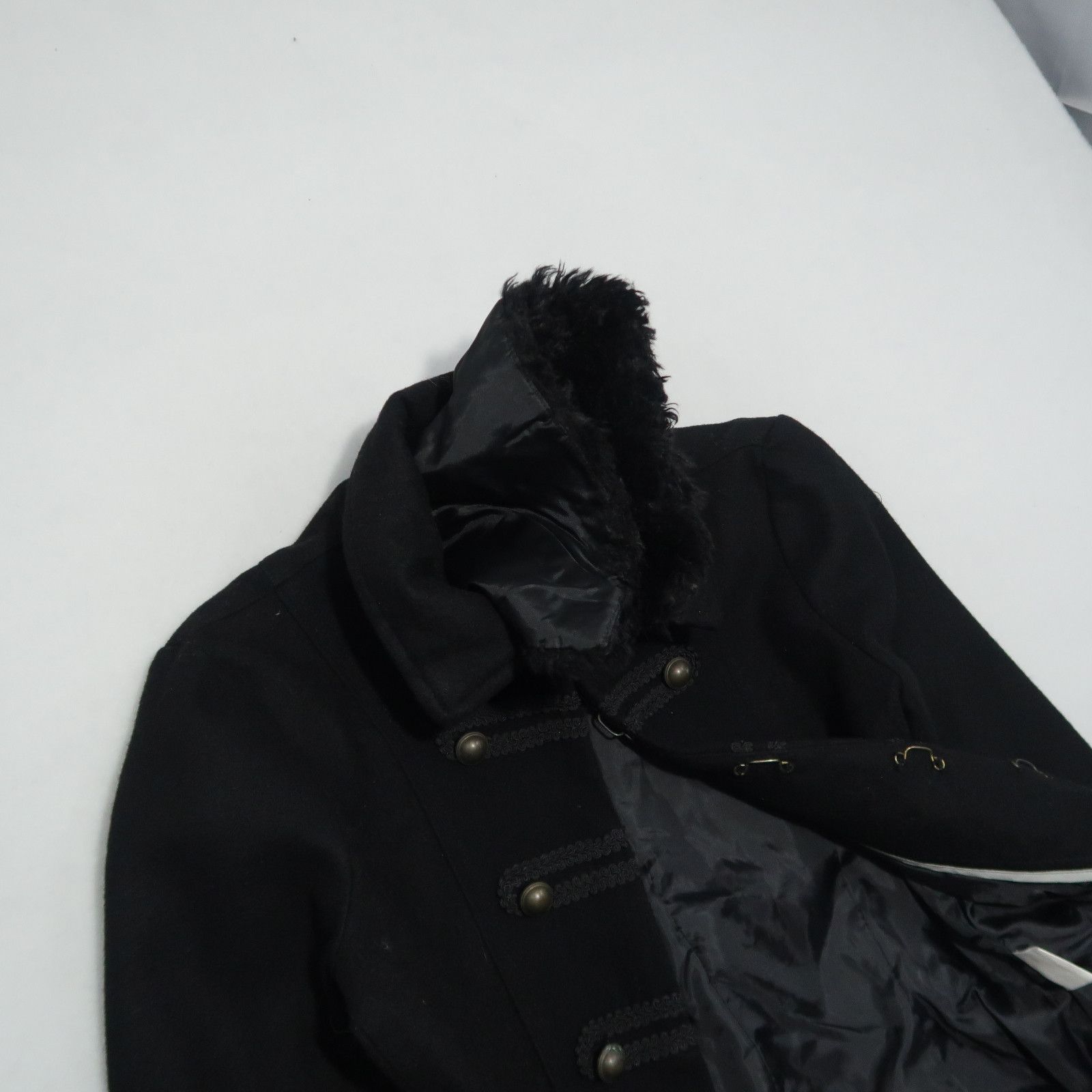14th Addiction 2000s PPFM - Napoleon Wool Jacket Detachable Fur Size US S / EU 44-46 / 1 - 16 Thumbnail