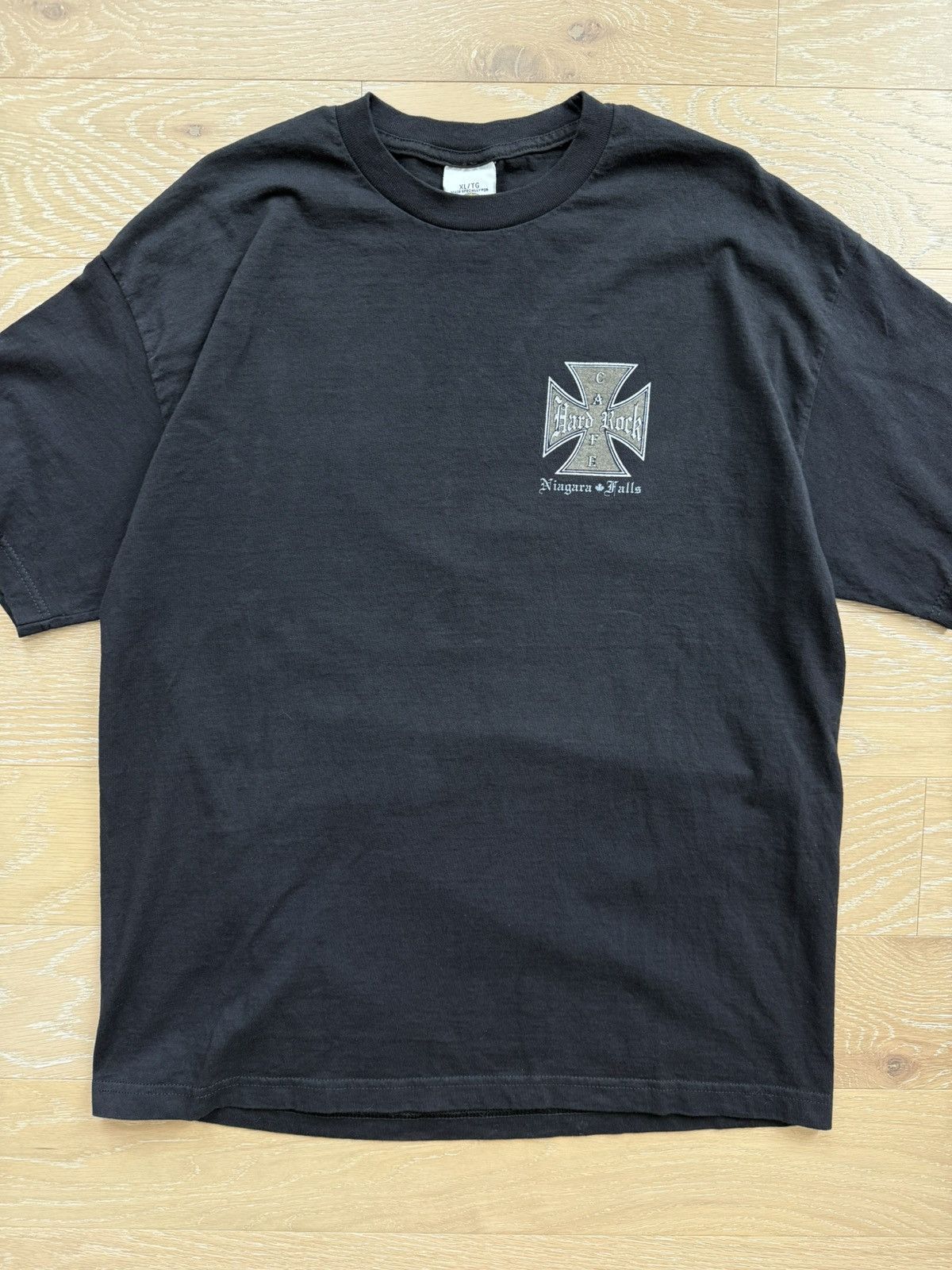 Hard Rock Cafe Vintage Y2K Hard Rock Niagara Falls 1971 West Coast Chopper Size US XL / EU 56 / 4 - 3 Thumbnail