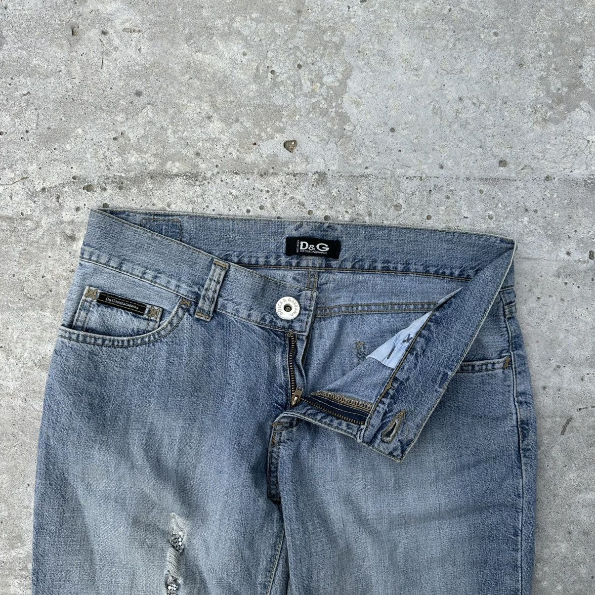Dolce & Gabbana Vintage Dolce&Gabbana Big Logo Flare Jeans Size 32" / US 10 / IT 46 - 12 Thumbnail