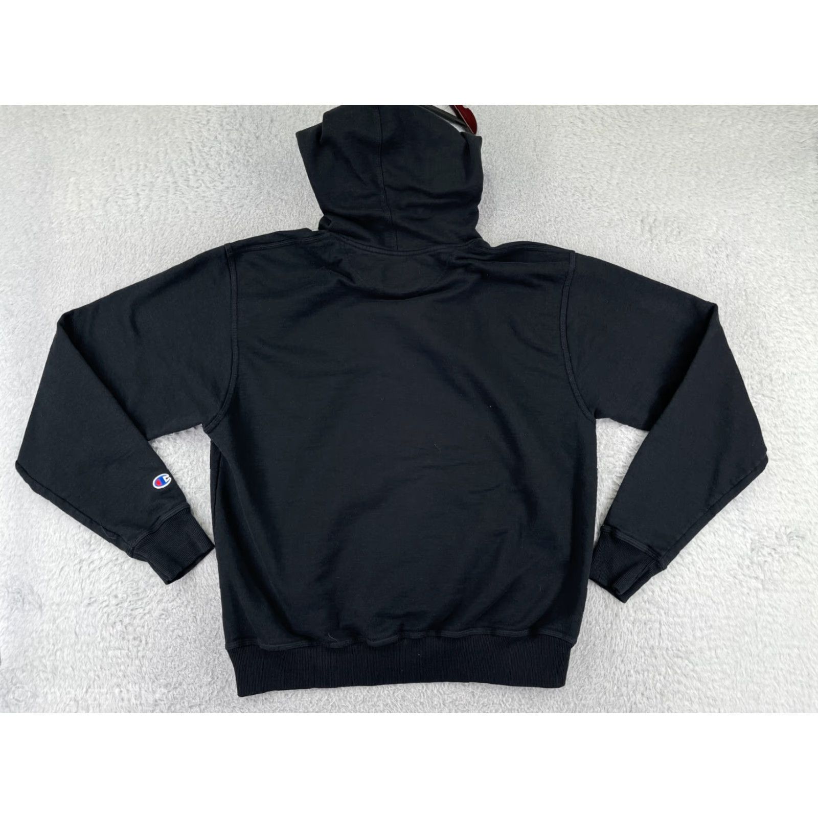 Champion Champion Hoodie Mens Large Black Pockets Lightweight Active Wear Size US L / EU 52-54 / 3 - 2 Thumbnail