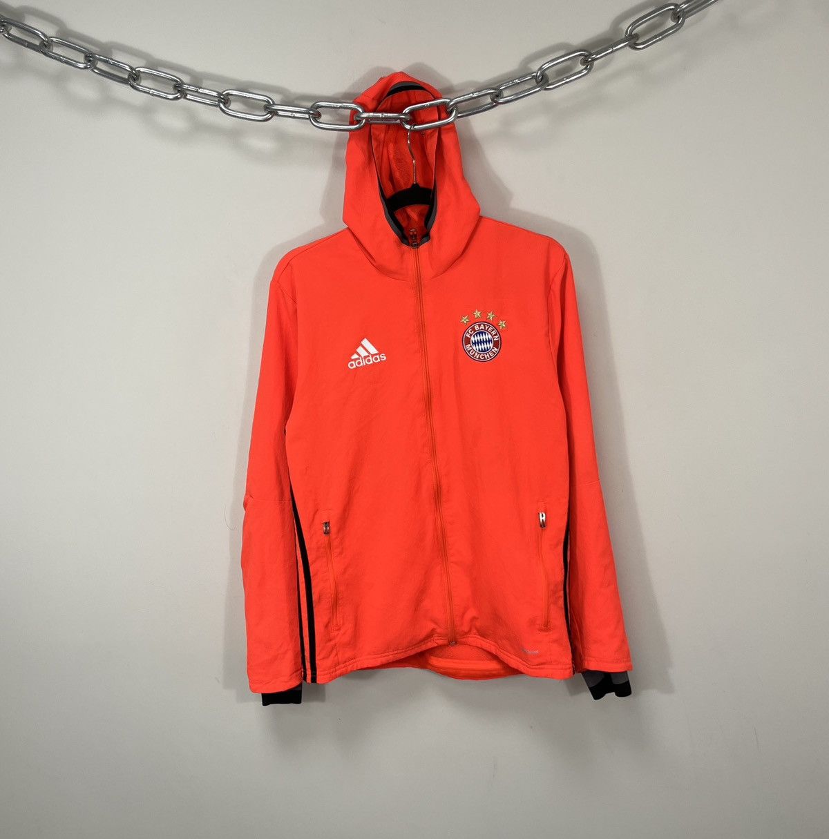 Adidas Adidas Bayern Munich Training Football Soccer Jacket Size US M / EU 48-50 / 2 - 1 Thumbnail