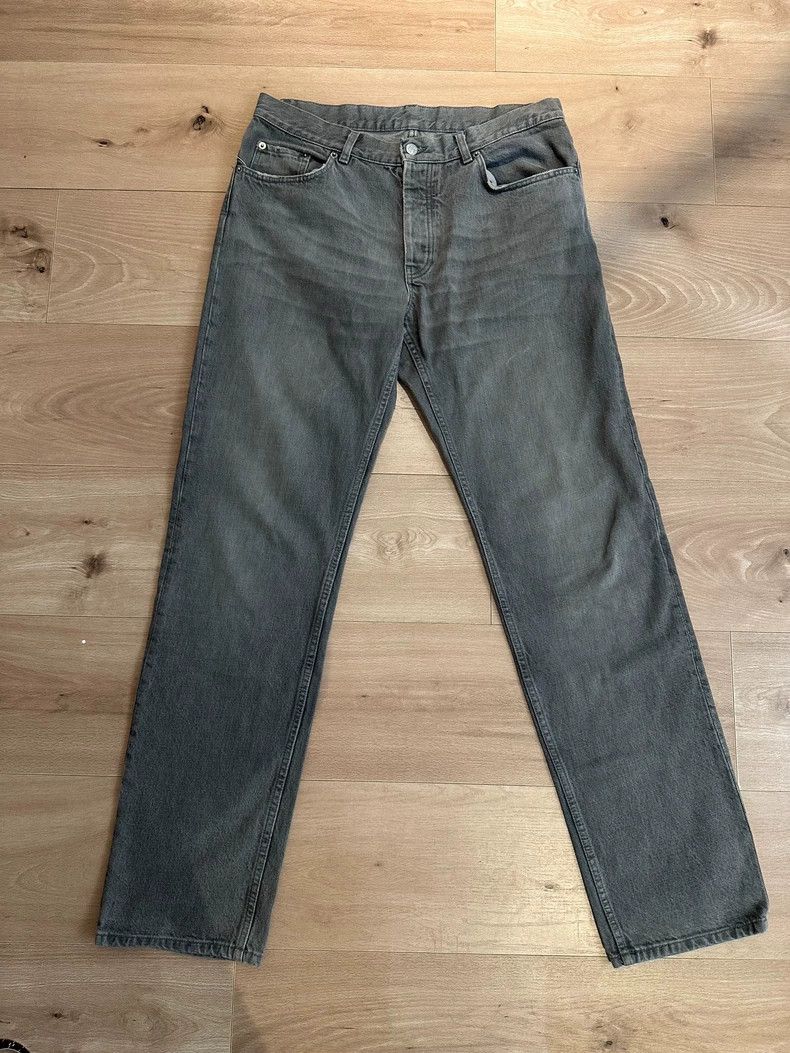 Vintage Helmut Lang Broken Denim Pants