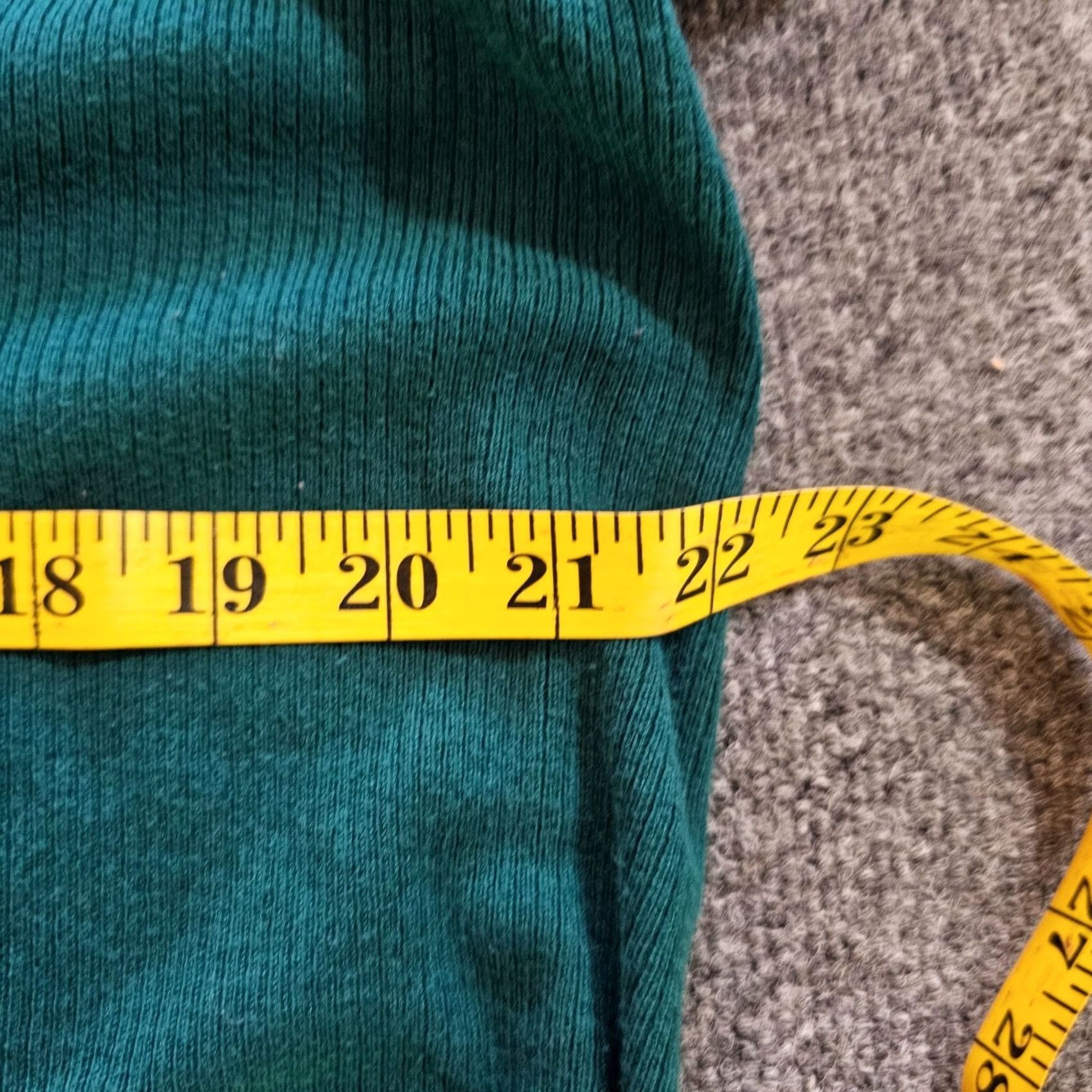 J. Jill J Jill Cardigan Sweater Womens XL Green Ribbed Long Sleeve Duster Casual Knit Silk Blend Pockets Size XL / US 12-14 / IT 48-50 - 5 Thumbnail