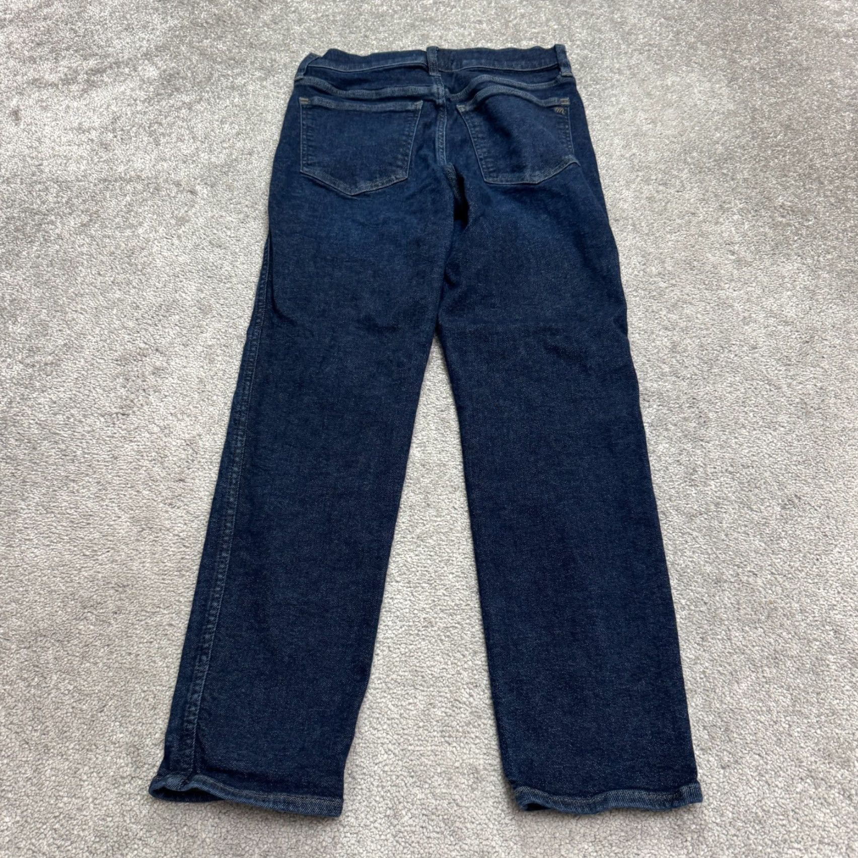 Madewell Madewell Denim Jeans Women 28 Blue Dark Wash Straight 28x28 Vintage No Size 28" / US 6 / IT 42 - 2 Thumbnail