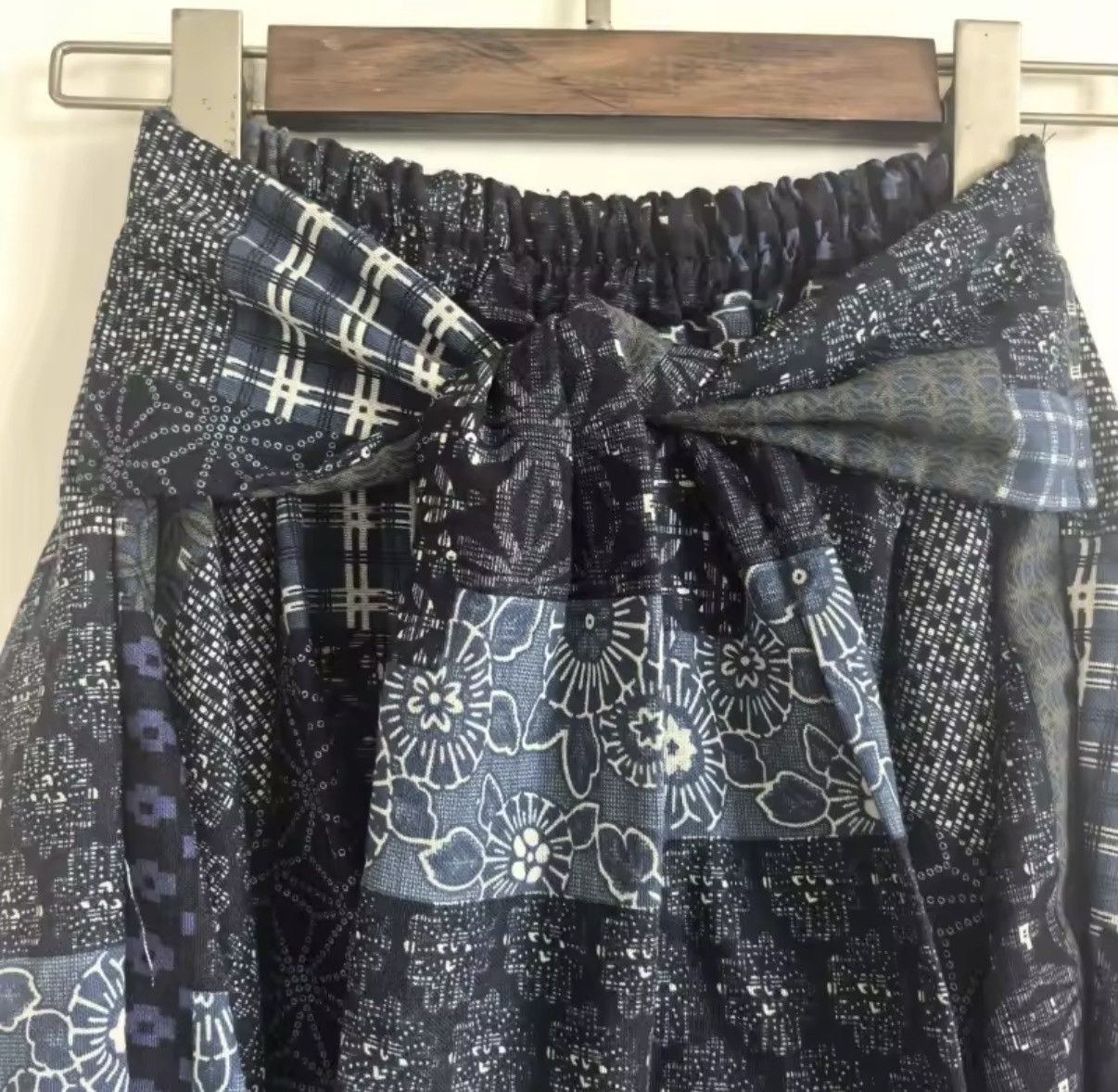 Vintage Y2K Retro Style Irregular Punk Mini Line Skirt Size 26" / US 2 / IT 38 - 5 Thumbnail
