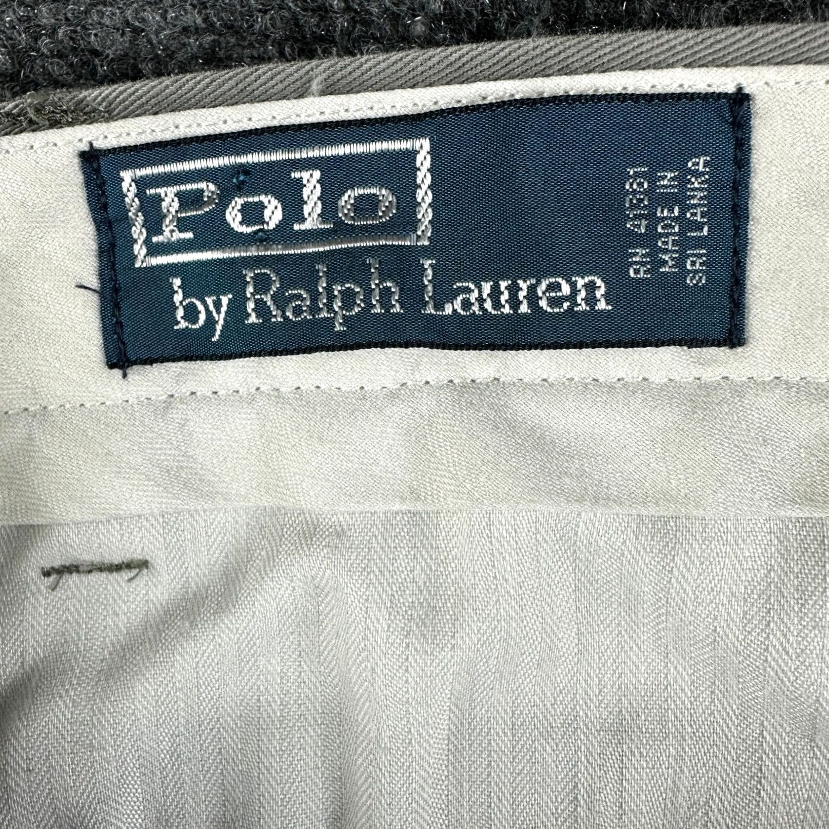 Polo Ralph Lauren Polo Ralph Lauren Pants Mens 36 X 33 Classic Fit Chino Gray Cotton Pockets Logo Size US M / EU 48-50 / 2 - 4 Thumbnail