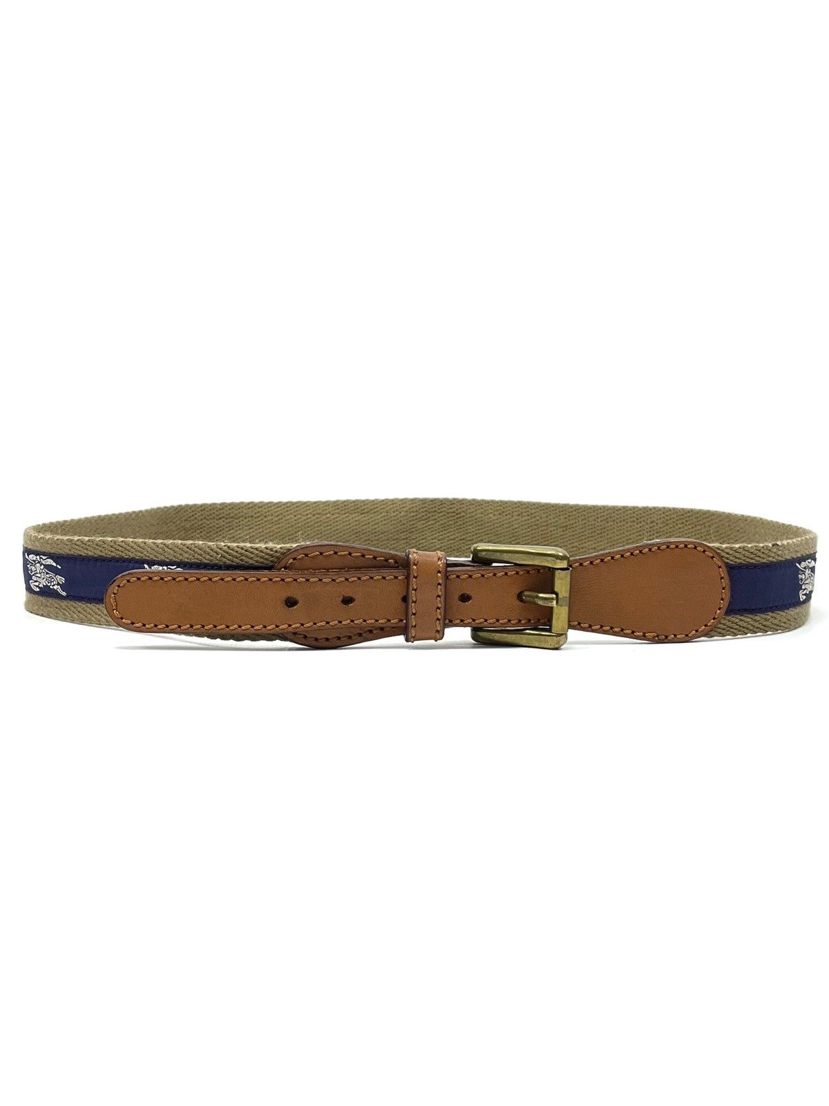 Burberry Vintage Burberrys Leather Belt – Made in Italy Size ONE SIZE - 2 Thumbnail
