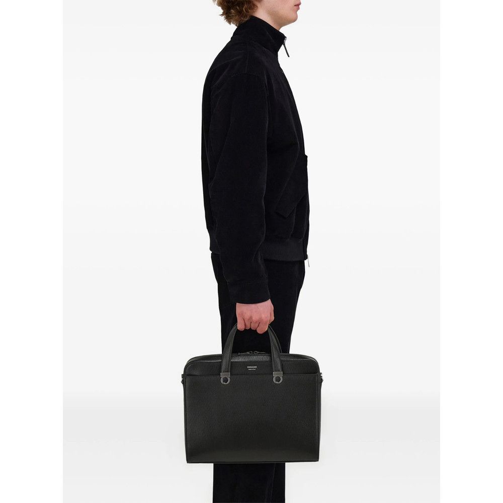 Salvatore Ferragamo Ferragamo BLACK Laptop Bags & Briefcases Size ONE SIZE - 1 Thumbnail