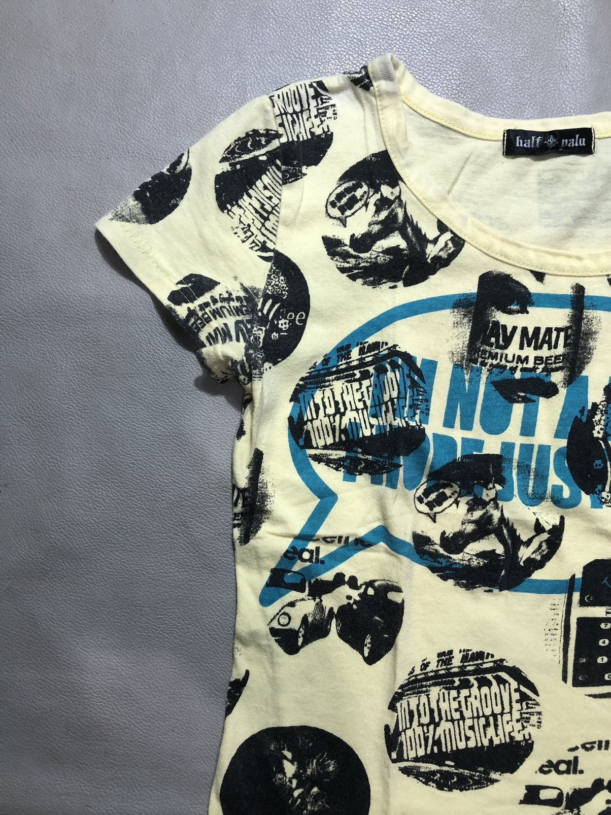Hysteric Glamour Japanese Gothic Poem Half Palu Rock Punk Style Size US M / EU 48-50 / 2 - 4 Thumbnail