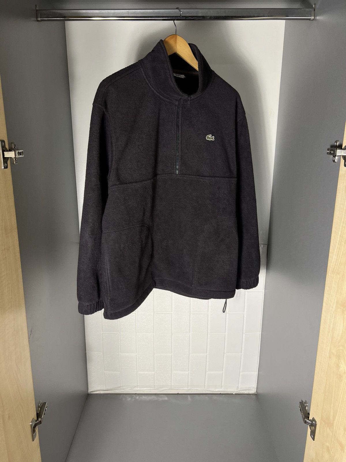 Lacoste VINTAGE LACOSTE CHEMISE SPORT FLEECE JACKET RETRO Y2K 90s Size US L / EU 52-54 / 3 - 4 Thumbnail
