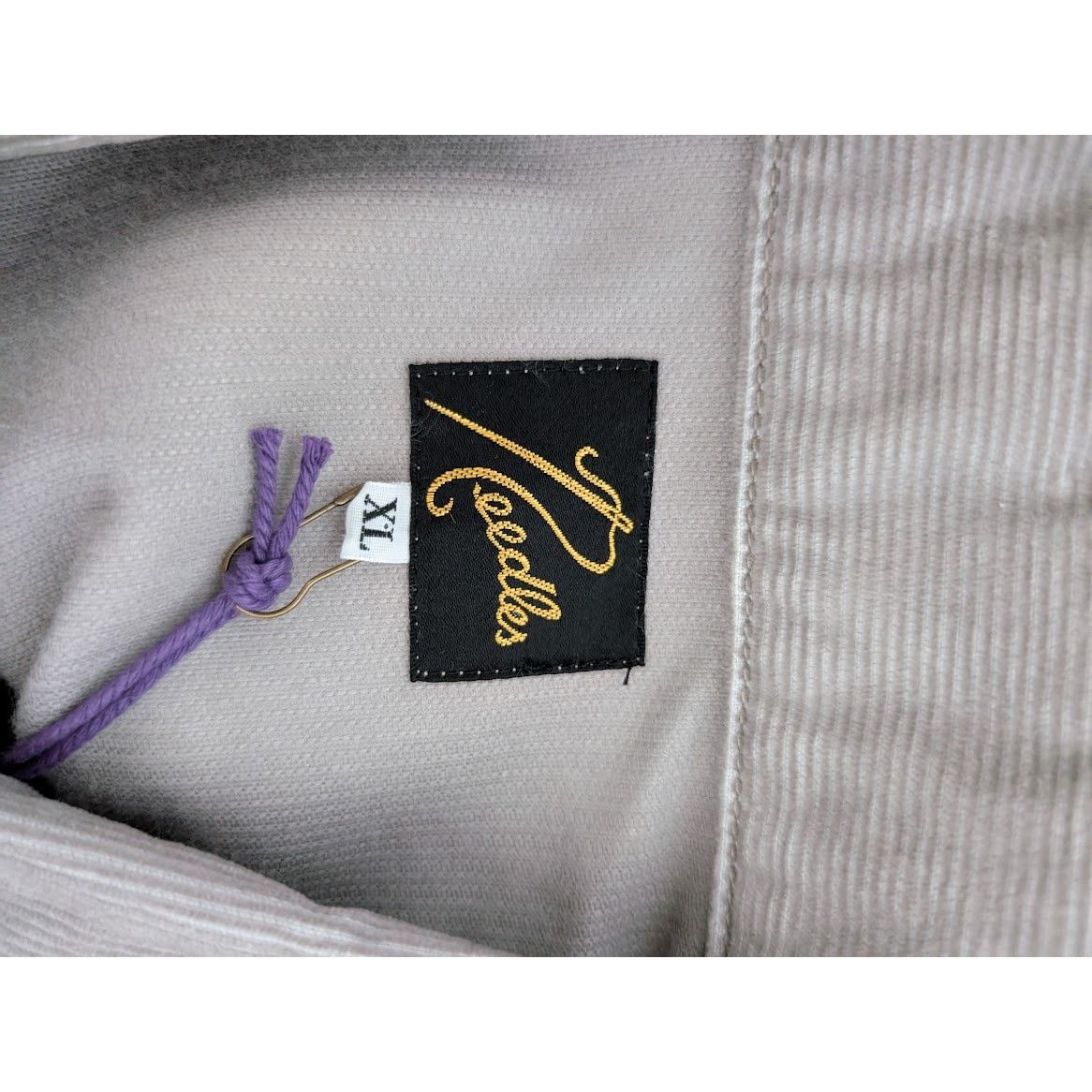 Needles o1rshd1 Needles Corduroy Penny Jacket in Grey Size US XL / EU 56 / 4 - 13 Thumbnail
