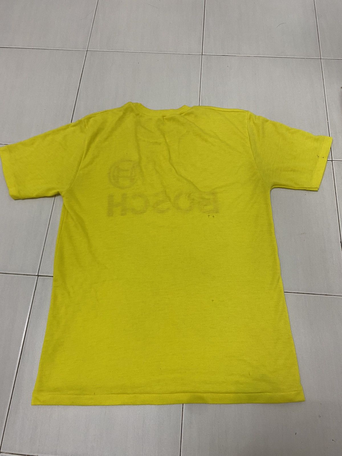 Vintage VINTAGE 80s THRASHED BOSCH T-SHIRT Size US XS / EU 42 / 0 - 2 Thumbnail