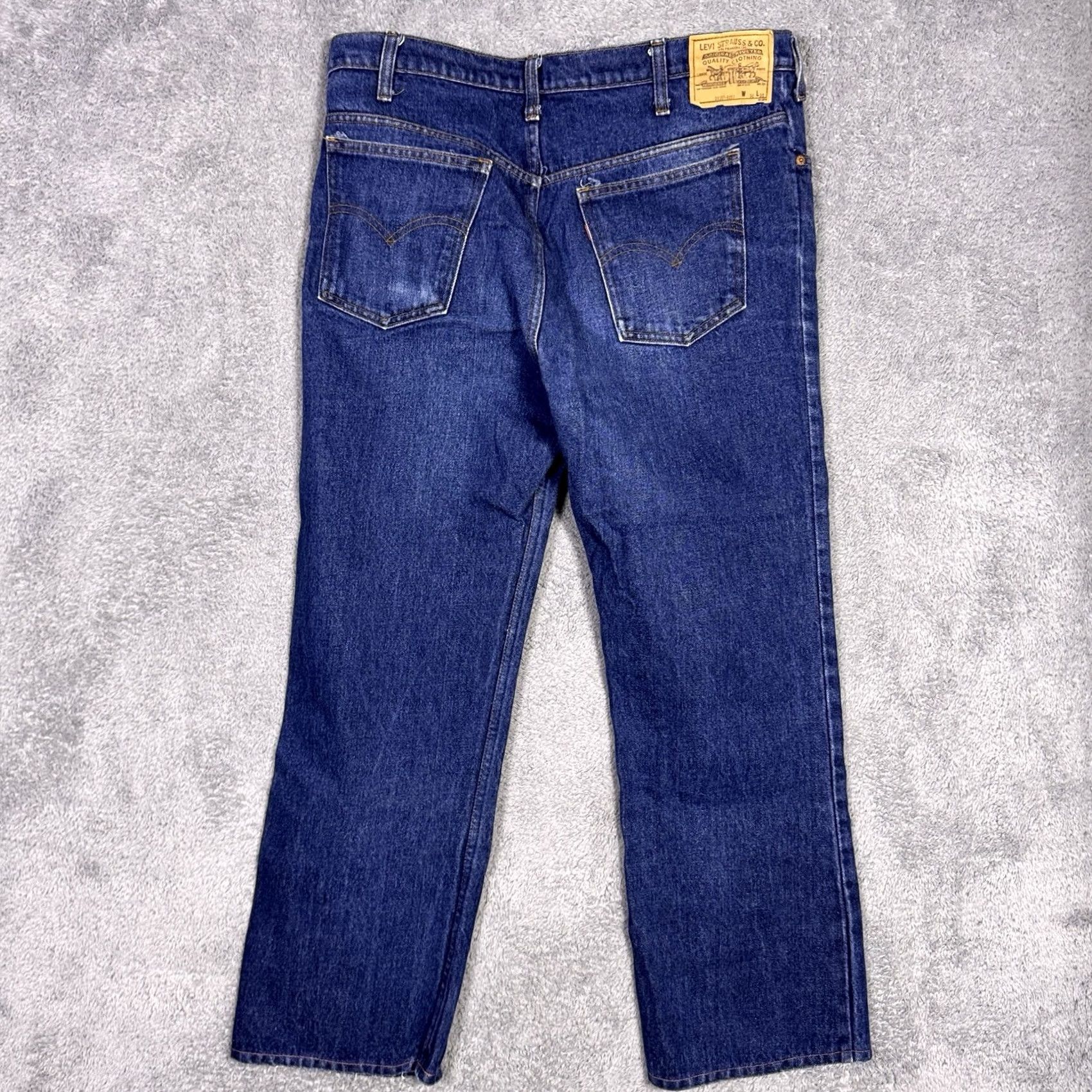 Levi's Levi'S Jeans 38 Blue Orange Tab Mens 38x30 Denim USA Made Scovill Zip Size US 38 / EU 54 - 7 Thumbnail