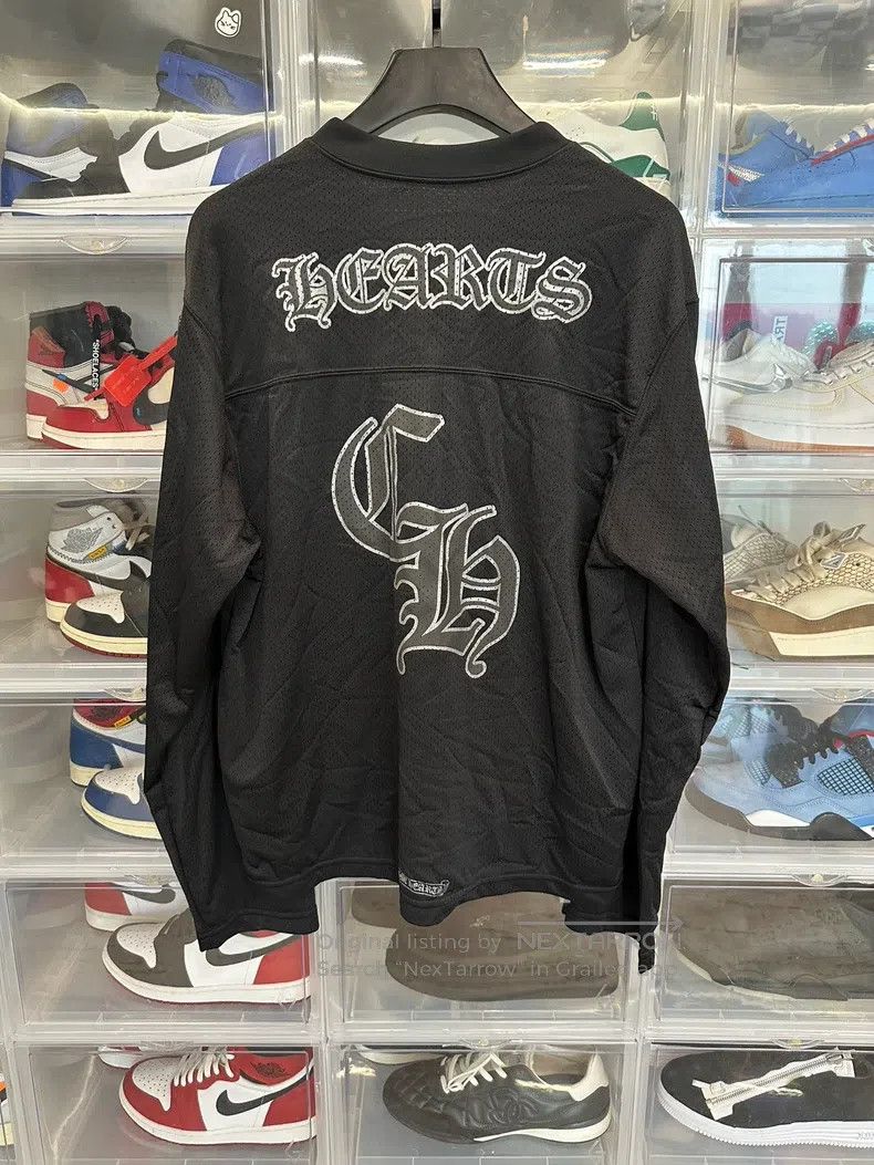 Chrome Hearts CHROME HEARTS Size M Black vine flower arm mesh ice hockey Size US M / EU 48-50 / 2 - 3 Thumbnail