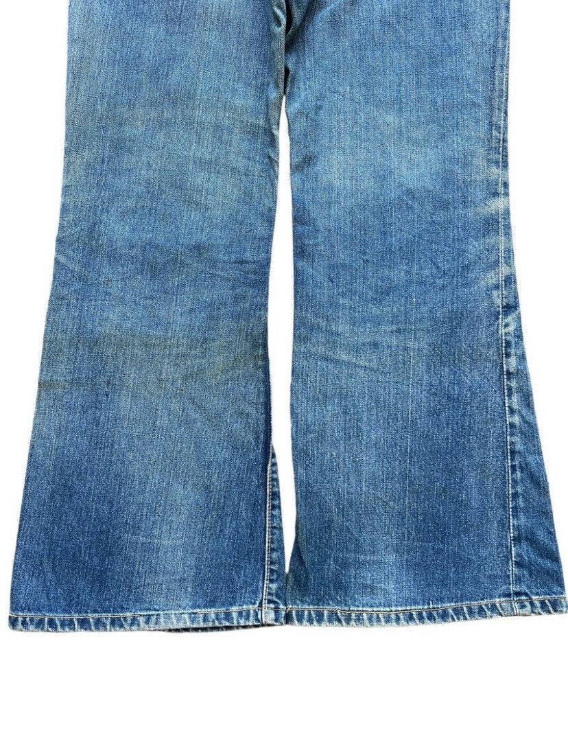 Vintage Cone Deestone Denim Flare Boot Cut Bush Pants Denim 30x29 Size 30" / US 8 / IT 44 - 6 Thumbnail