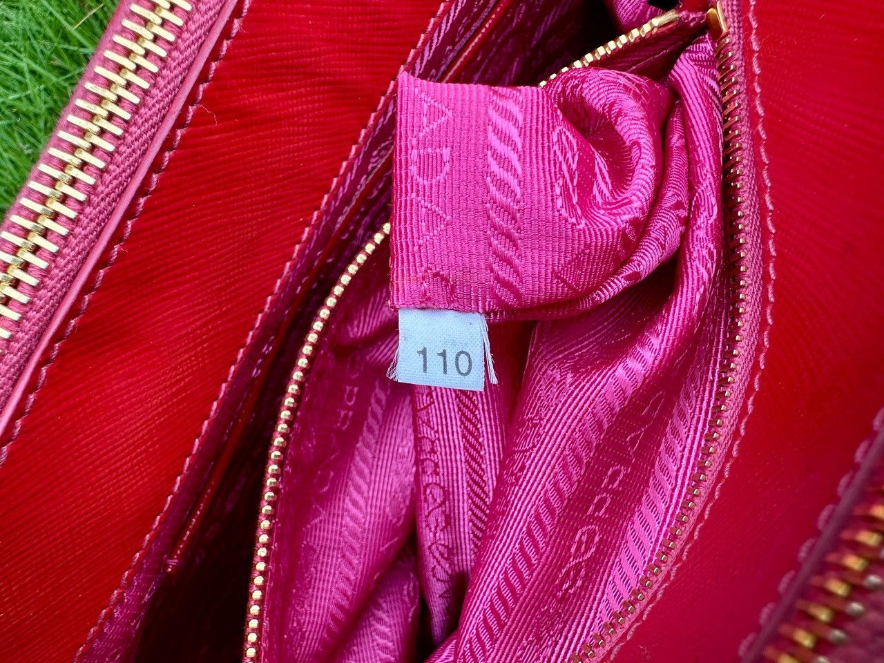 Prada Authentic Prada Saffiano Lux Small Galleria Double Zip Fuoco Size ONE SIZE - 11 Thumbnail