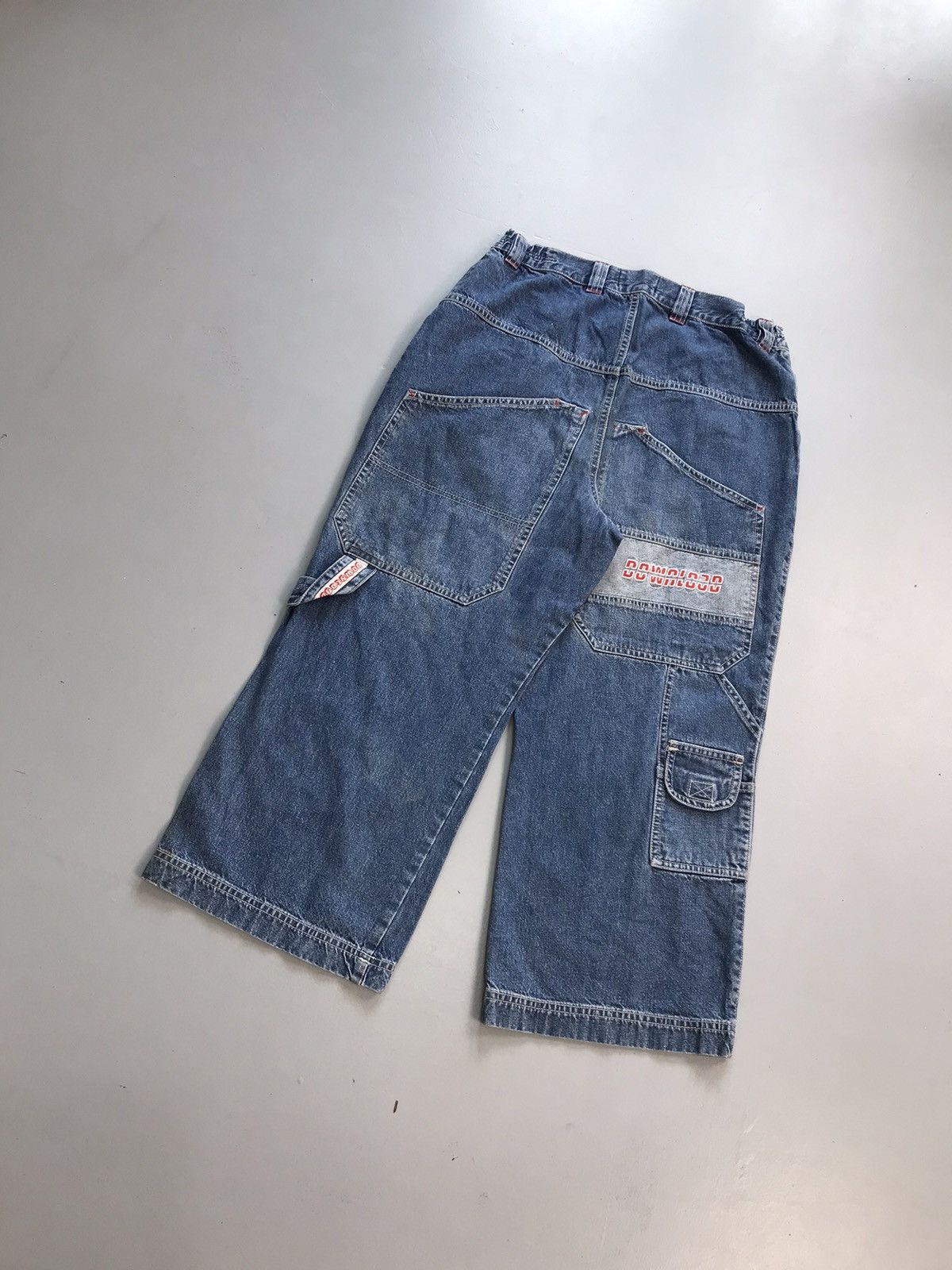 JNCO Vintage Y2K big pocket carpenter cropped denim Size 30" / US 8 / IT 44 - 9 Thumbnail