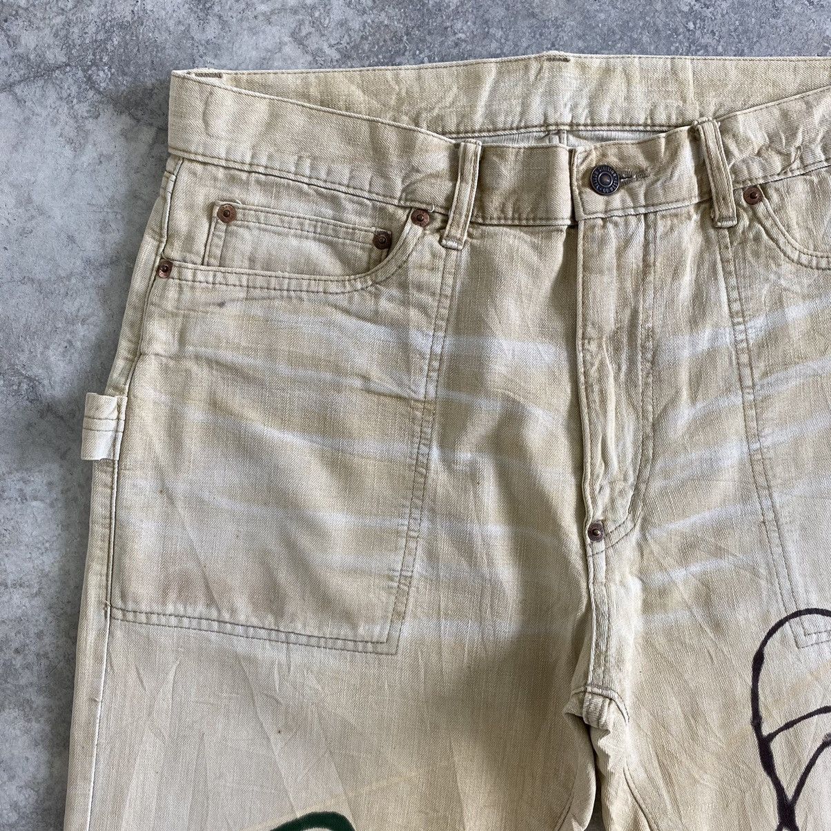 Sugar Cane Gowest Ebisunishi Japan Works/Military Splatter Denim Jeans Size US 34 / EU 50 - 7 Thumbnail