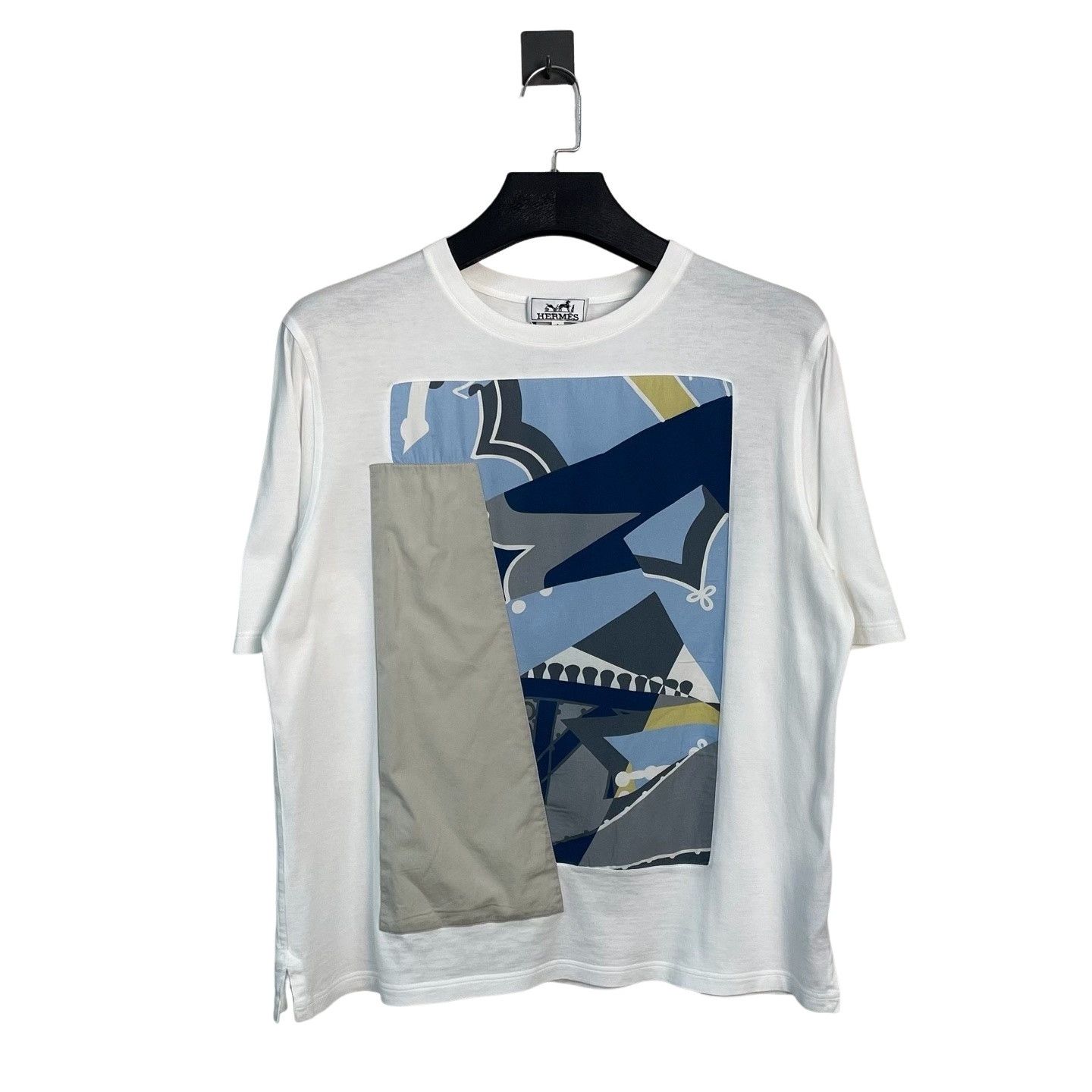 Hermes Hermes Geometric Print T-Shirt Size S Size US S / EU 44-46 / 1 - 1 Thumbnail