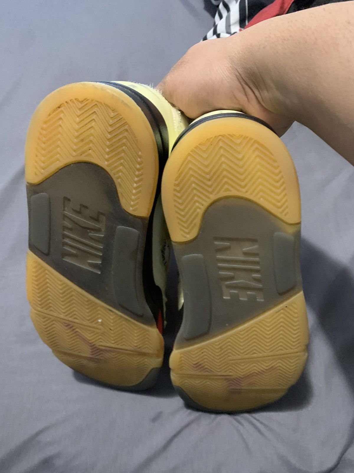 Jordan Brand × Off-White Off white Jordan 5 sail Size US 11 / EU 44 - 6 Thumbnail