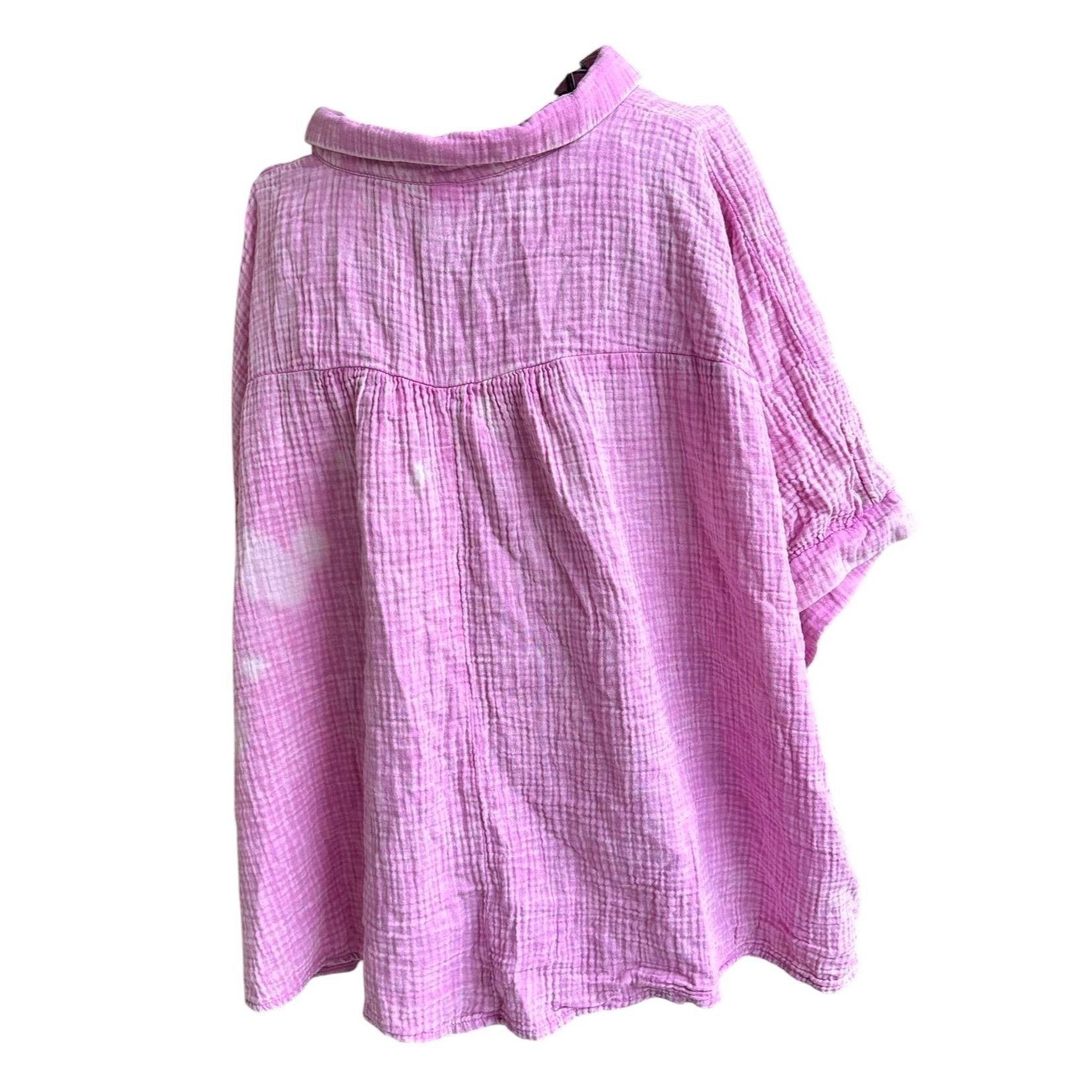 Other Zanana Hi Low Gauge Shirt Sz L XL Lilac Pink Distressed Butt Size XL / US 12-14 / IT 48-50 - 7 Thumbnail