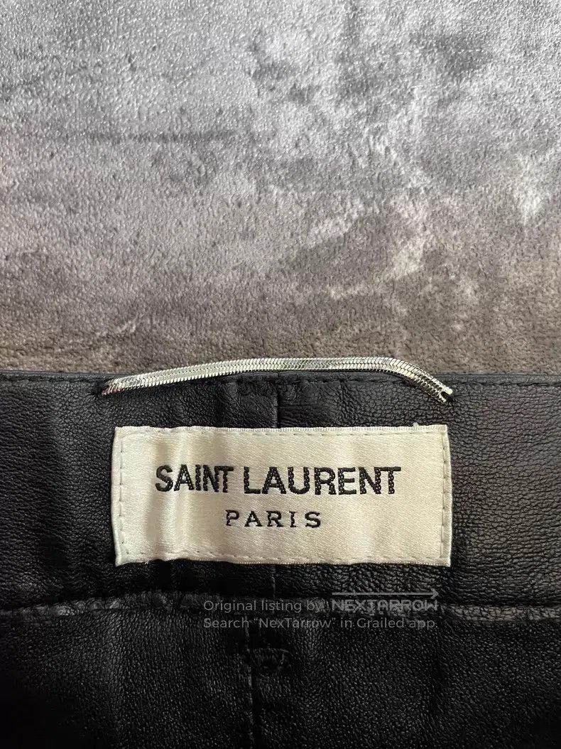 Saint Laurent Paris Saint Laurent Paris size F40 Spring and Summer Lamb Leather Size US 27 - 7 Thumbnail