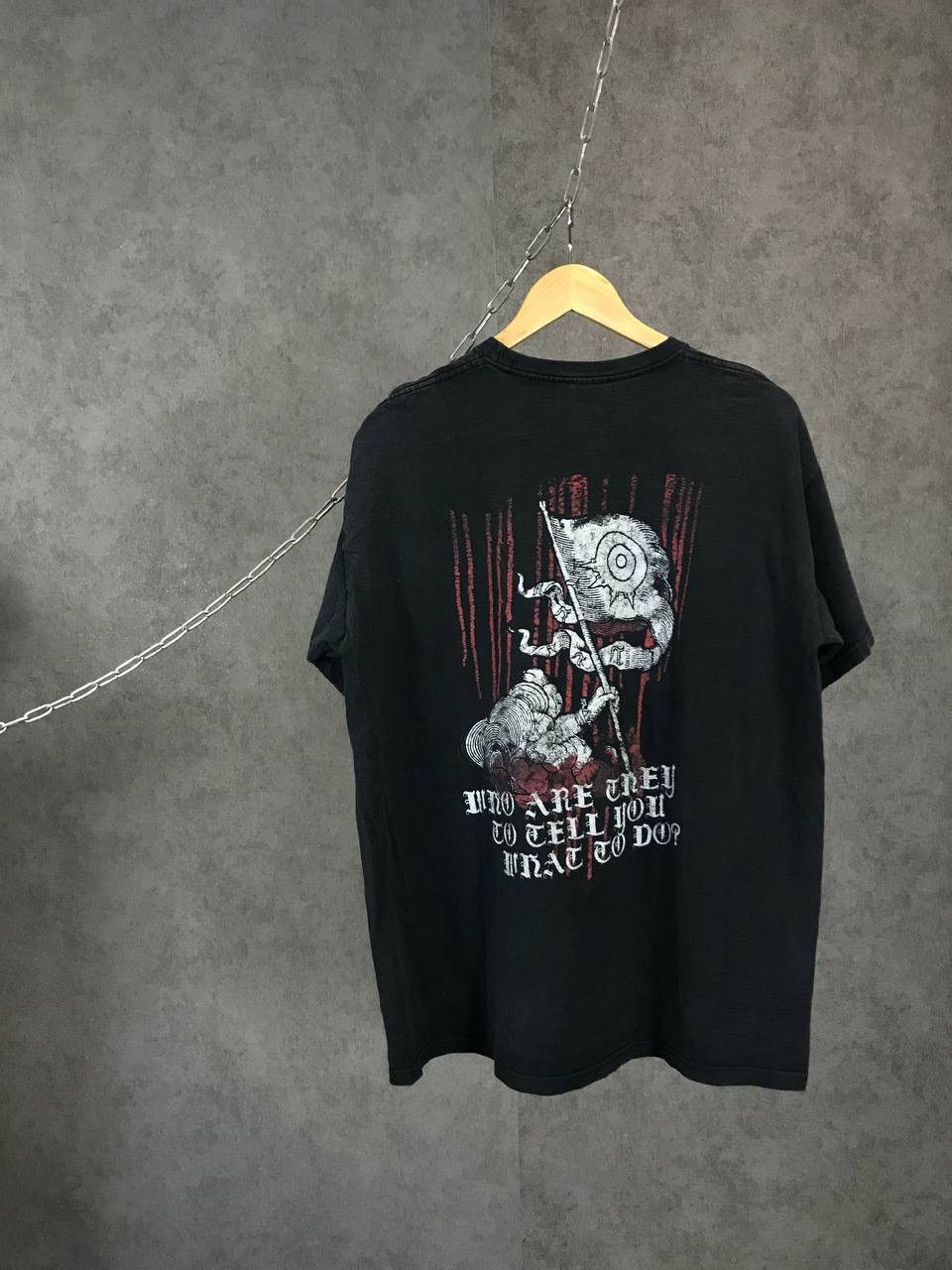 Band Tees Arch Enemy vintage skull rock band tee Size US XL / EU 56 / 4 - 2 Thumbnail